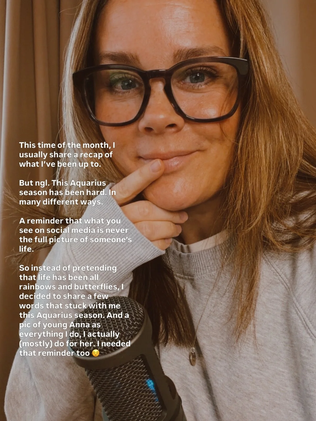 A different kind of recap this month. But thx Aquarius Season. You were cold and emotionally chaotic but I was with my people ❤️