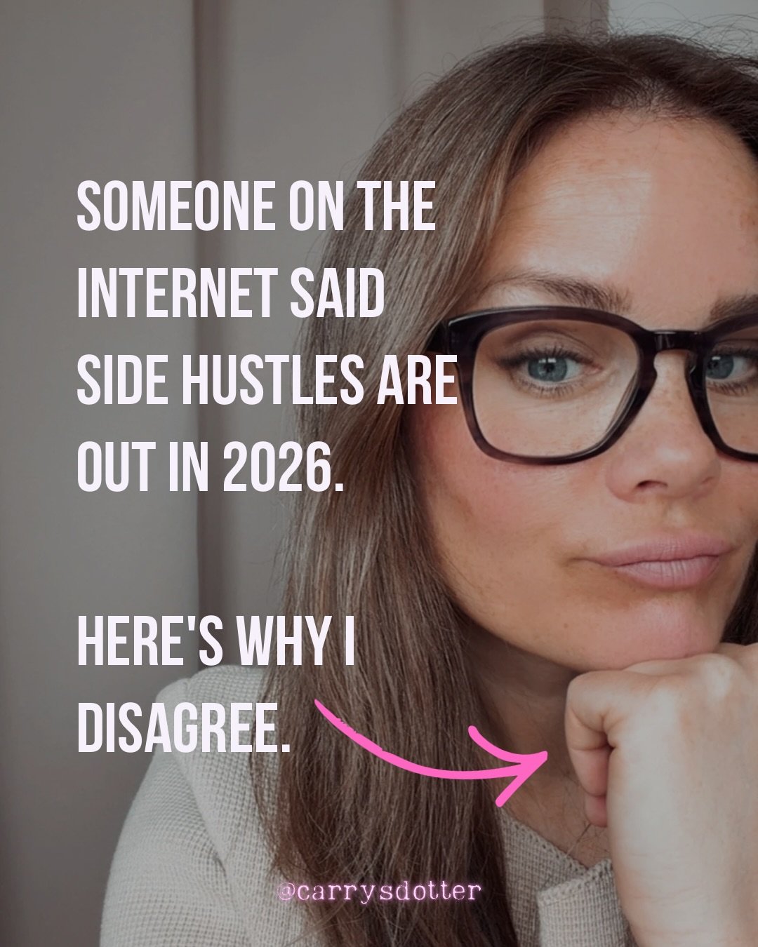 Someone said side hustles are out in 2026. I say the desire to build something of your own isn&rsquo;t a trend, it&rsquo;s your soul waking up.

If you&rsquo;re feeling that pull but don&rsquo;t know where to start, grab my free Passion Pattern Frame