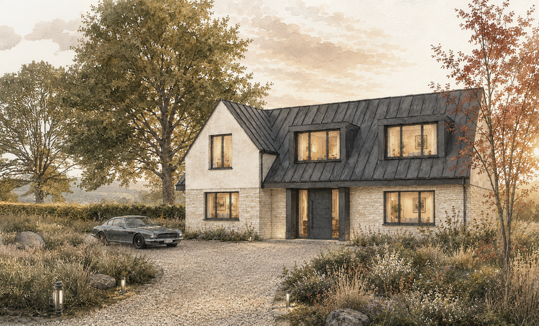 Contemporary home remodelling and extension by Arkipad Architects