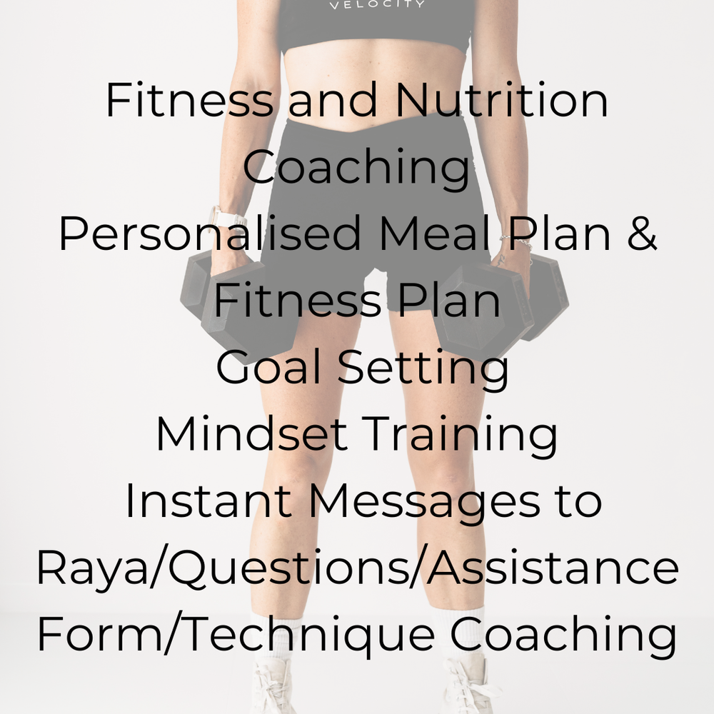 Online Fitness and Nutrition Coaching — Raya Belinda
