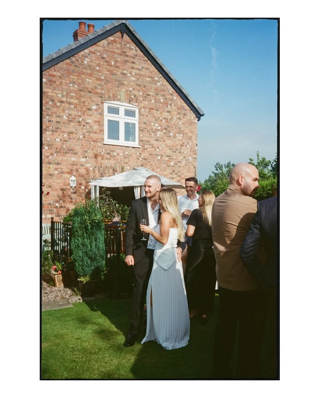 all shot on 35mm for Alex &amp; Jack&rsquo;s intimate garden wedding party in the English countryside 🎞️ 

.
.
.

35mm film wedding photographer 
manchester wedding photographer
uk wedding photography 

documentary editorial candid natural joyful fu