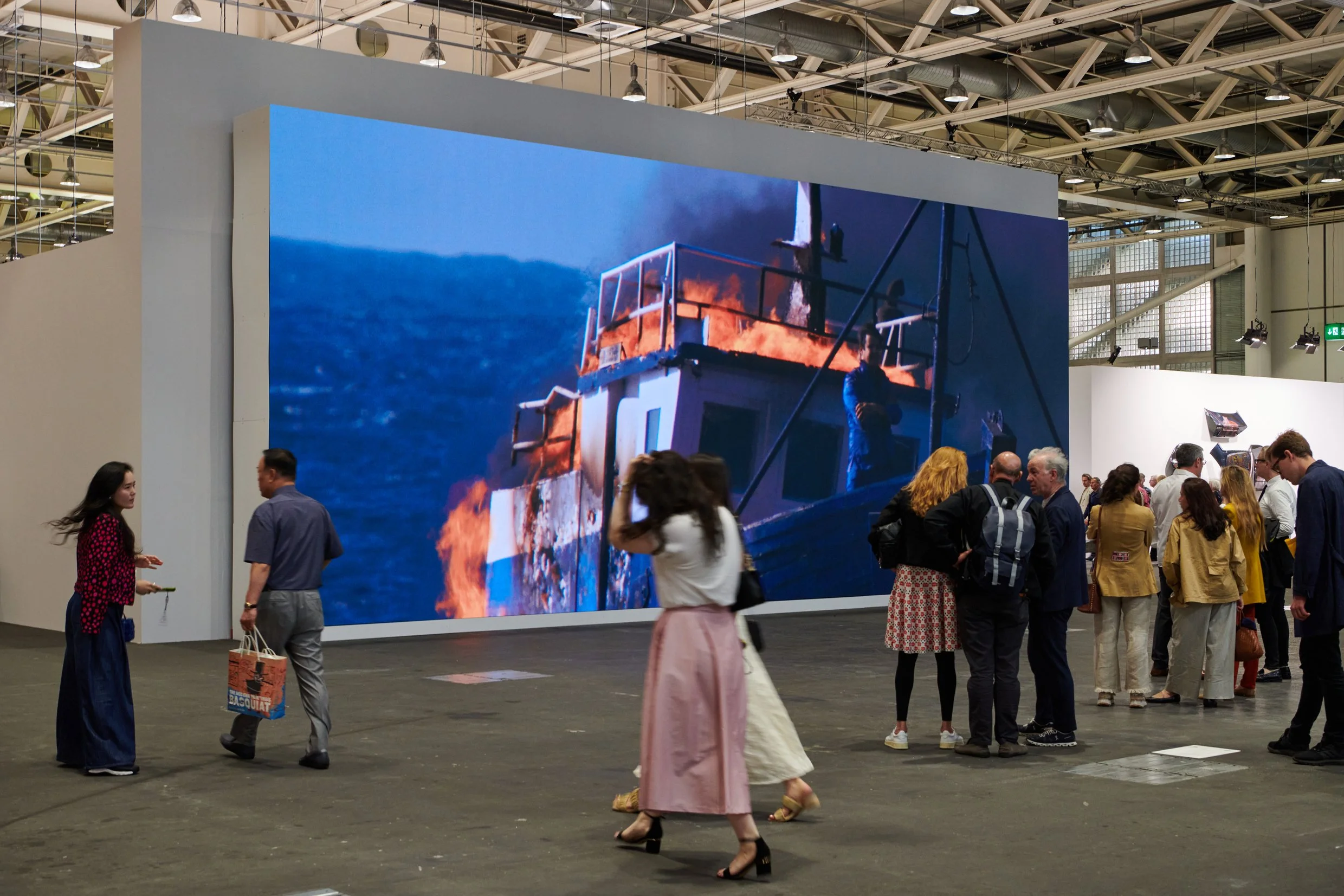 Adel Abdessemed, Jam Proximus Ardet, la dernière vidéo, 2021