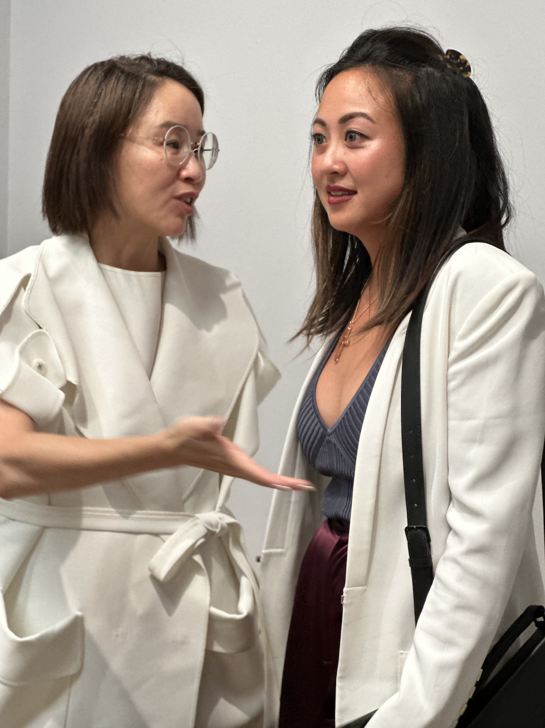 Jasmine Chen, right