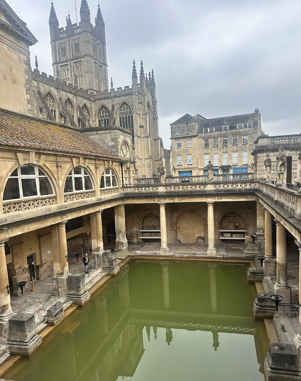 The famous roman baths