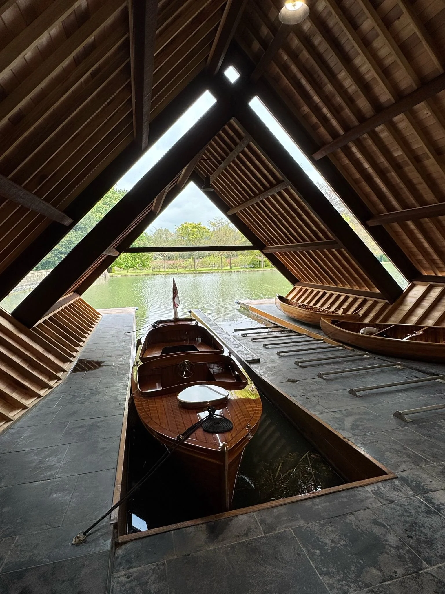 The boat house