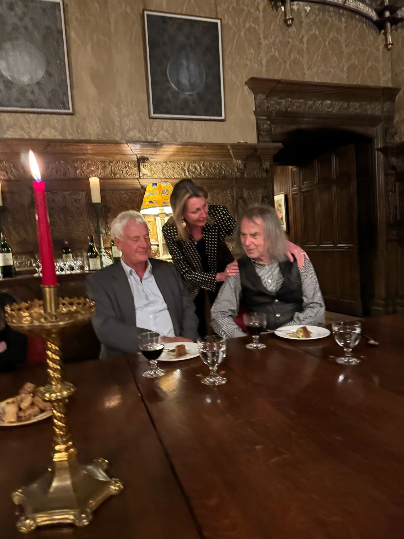 Thank you Ivor for a wonderful dinner