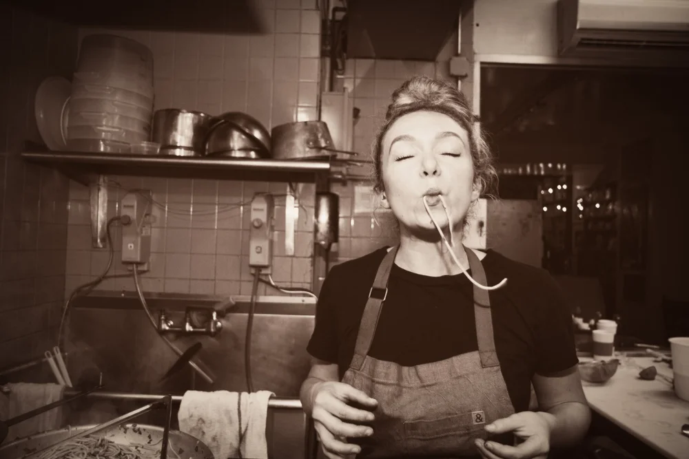 Sarah Raffetto Petite Pasta Joint in Raffetto Pasta's New York : Dinner in a 113 Year ...