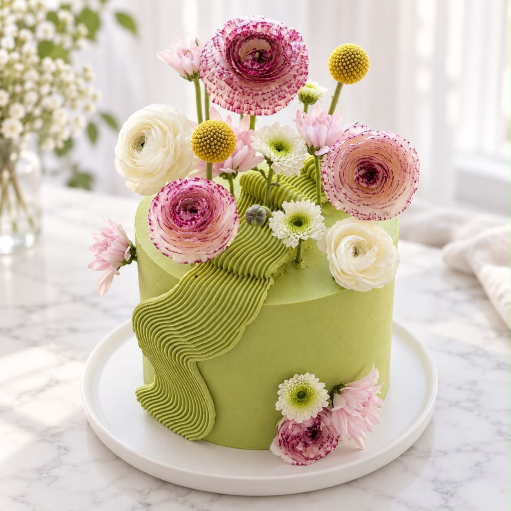 Garden Day Celebration Cakes by Cake Canteen
