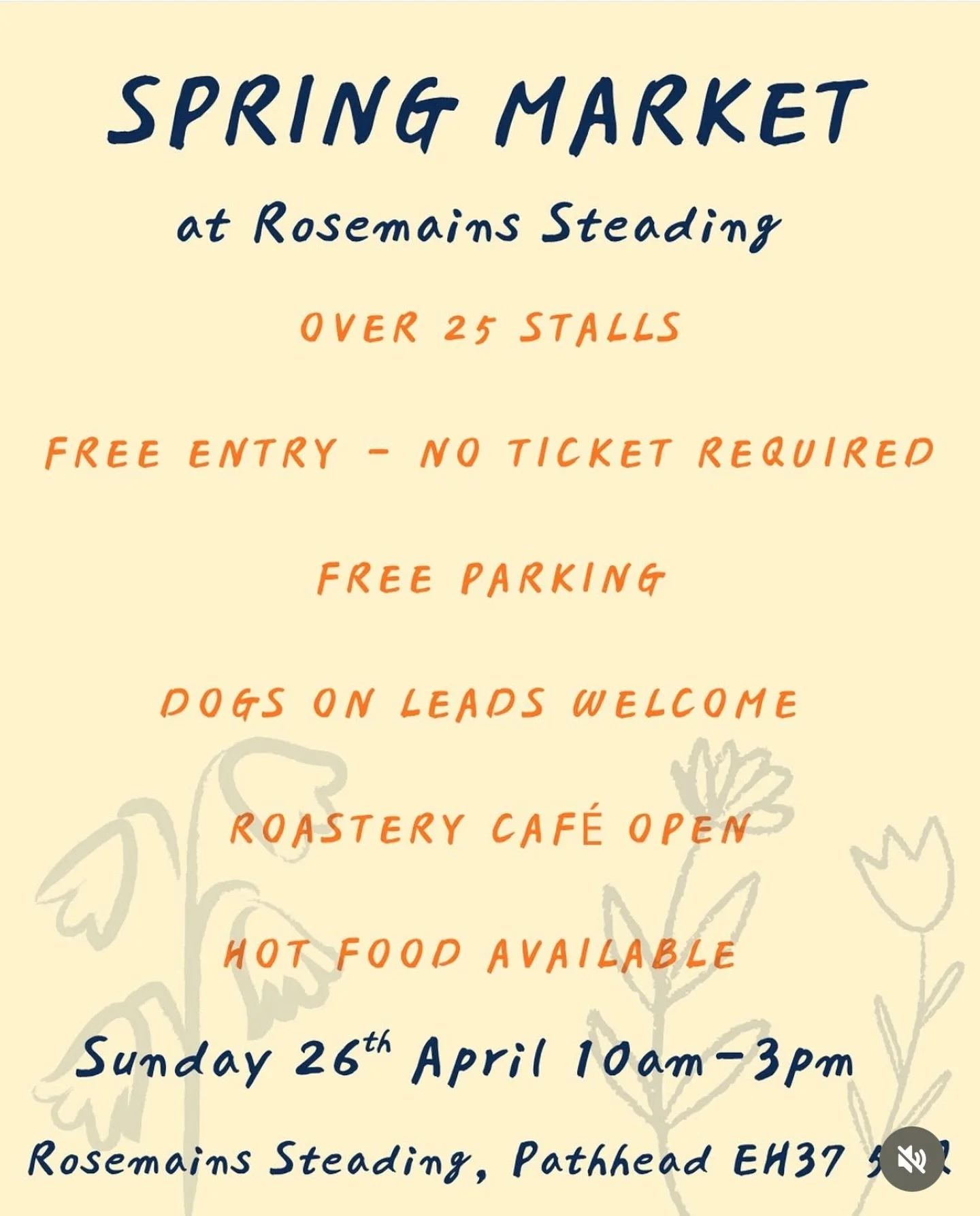 So tomorrow I will be at my very last market! Of course it&rsquo;s my favourite, @rosemains_steading 

I&rsquo;ll be there along with many other fabulous stall holders to celebrate spring! 

I will be selling everything I have left at reduced prices 