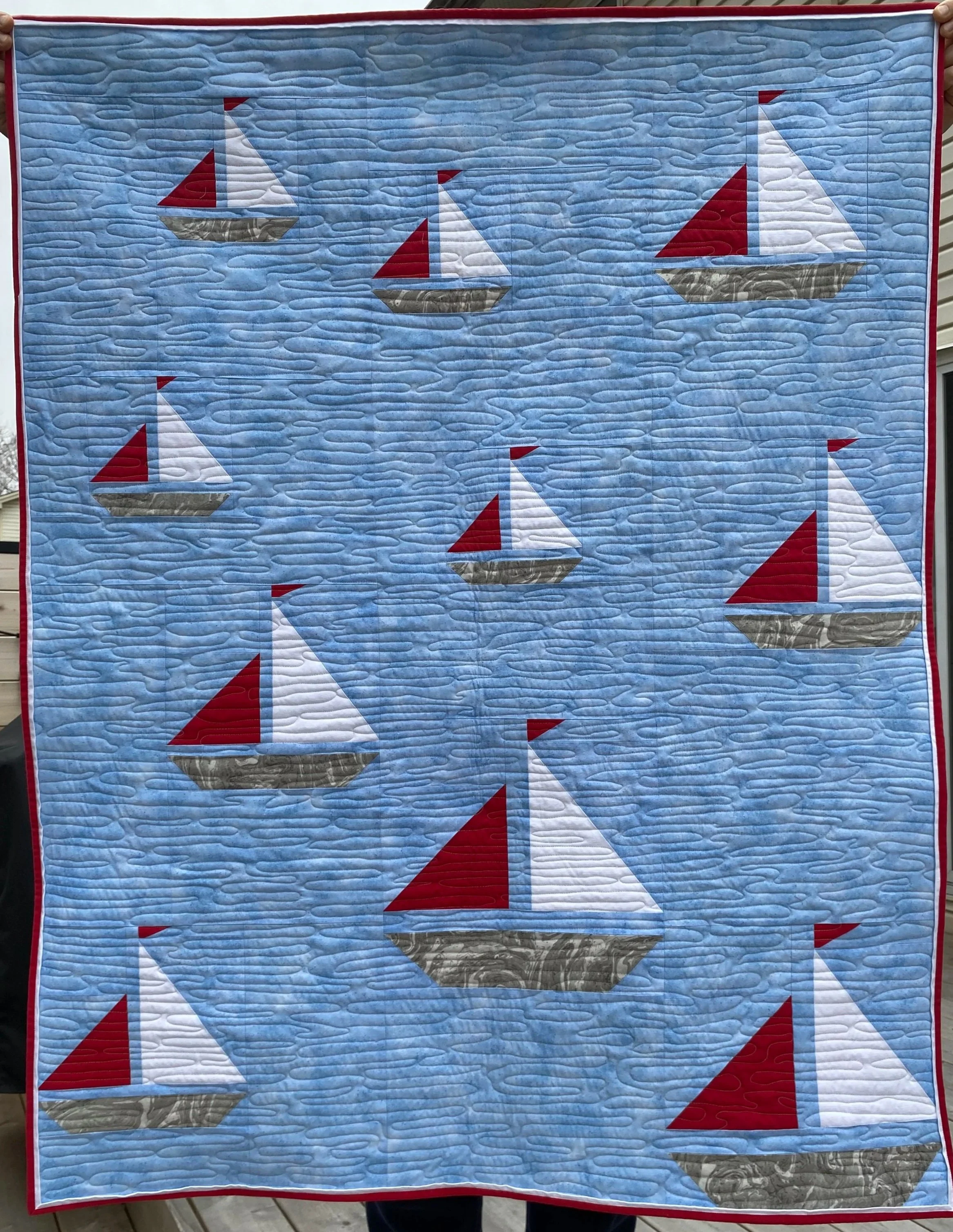 Cathedral Windows Table Runner (Copy)