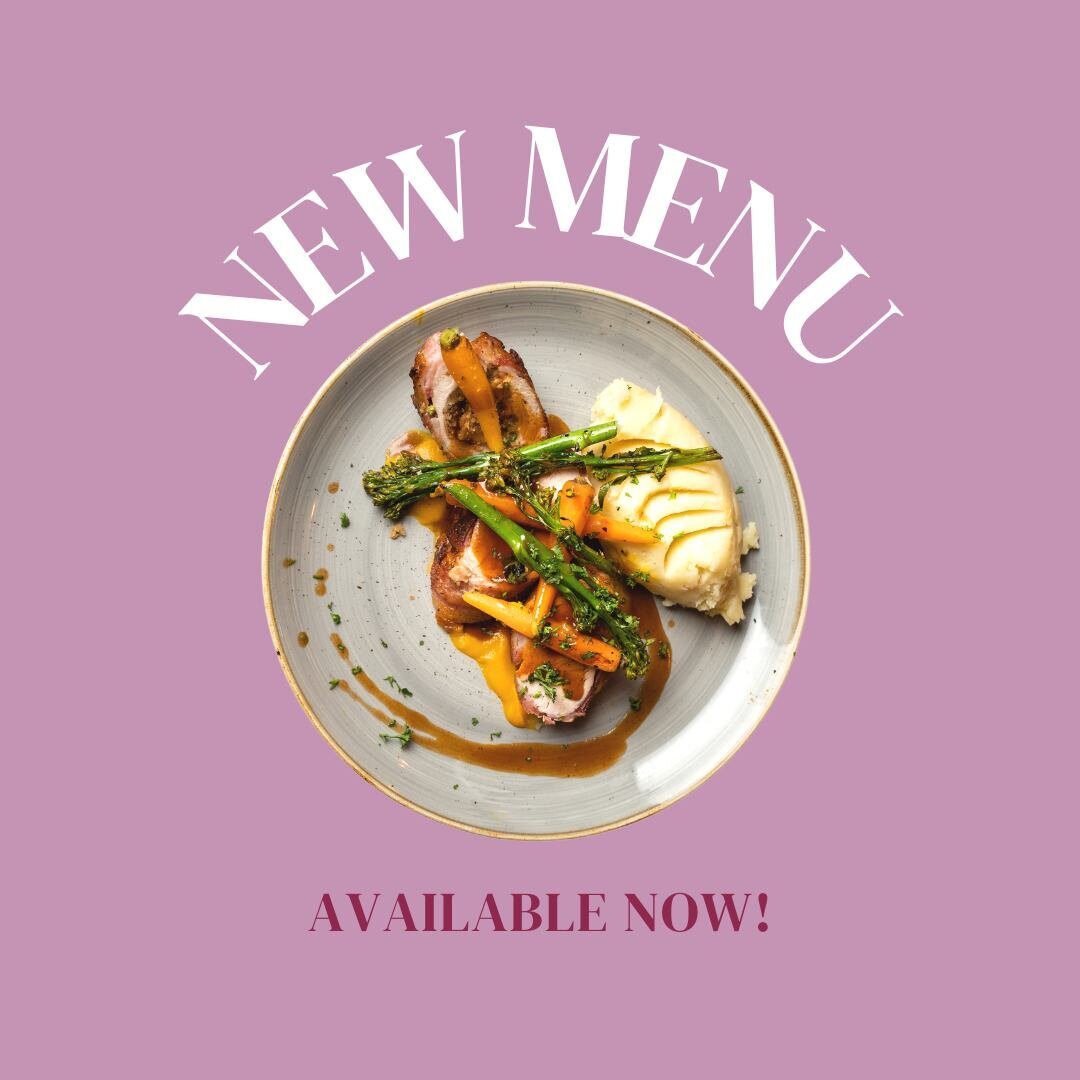 🚨NEW MENUS🚨 We've just launched our brand new menus (Lunch, Dinner and Brunch)! 🎉

From starters to mouthwatering mains to delicious desserts, we've got something for everyone. Check out our highlights for all the new options 👆

See you at the ta