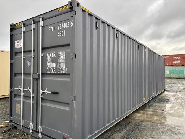 40' High Cube Double Door One Trip