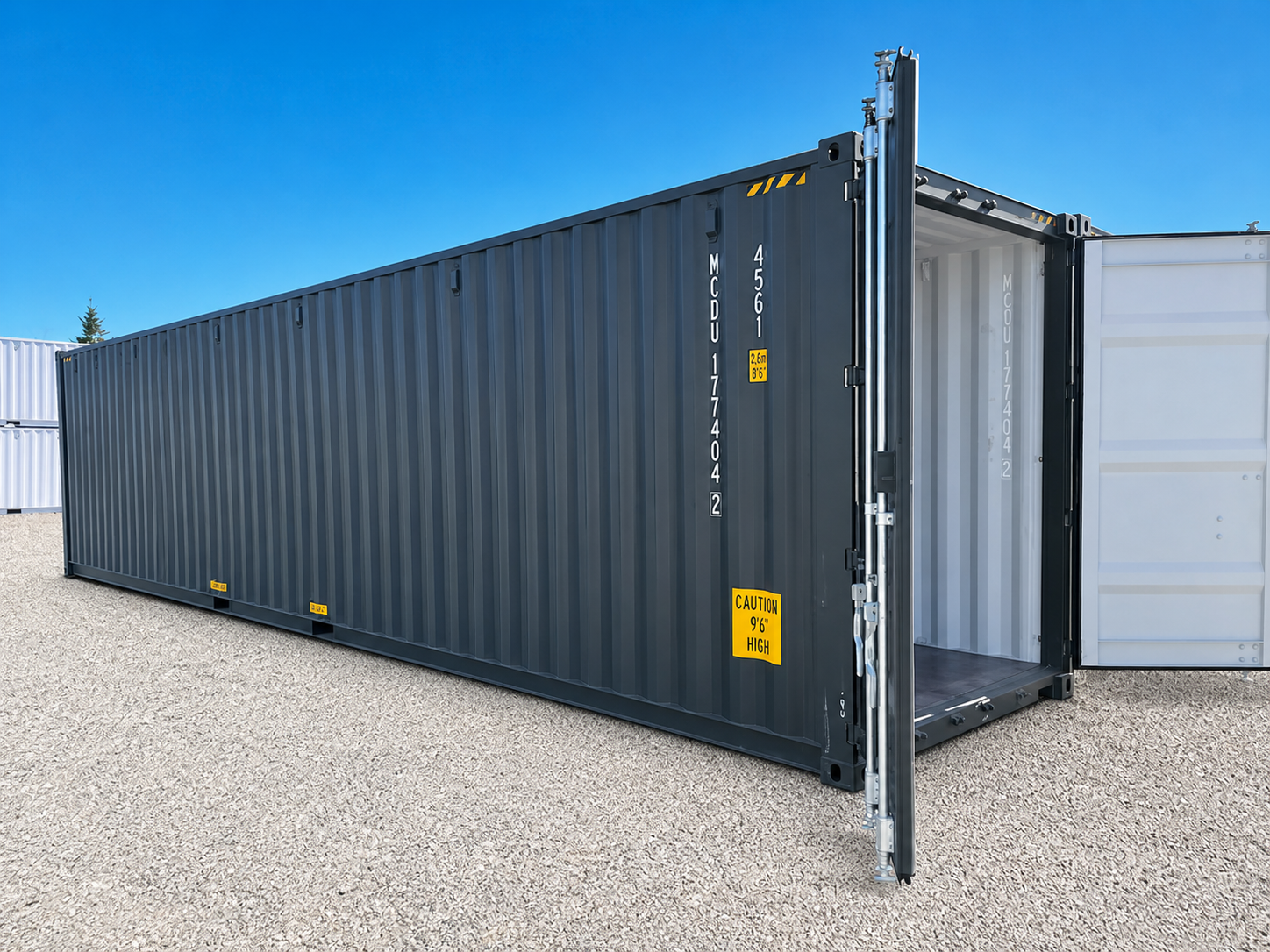 40' High Cube Double Door