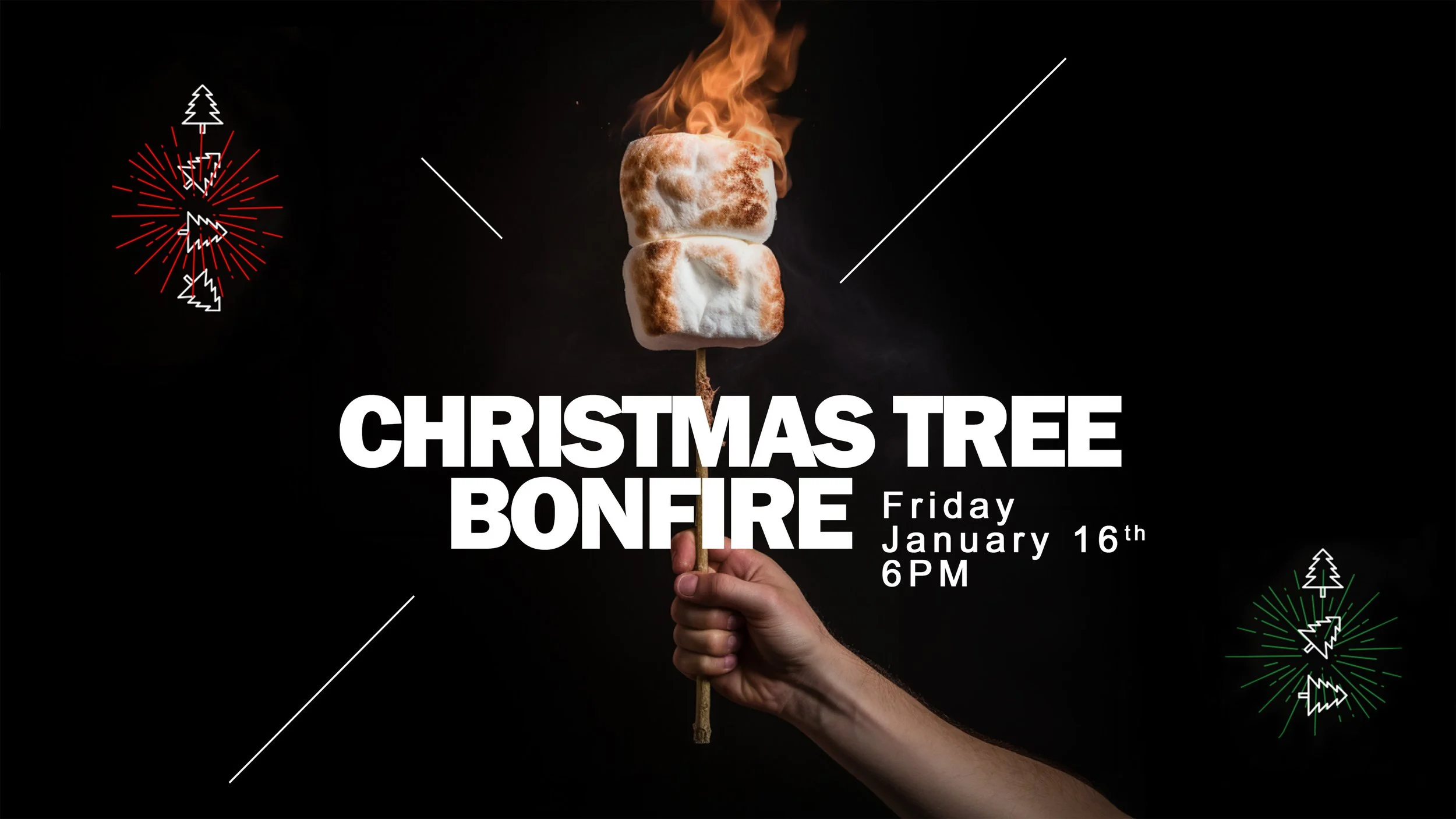 Annual Christmas Tree Bonfire