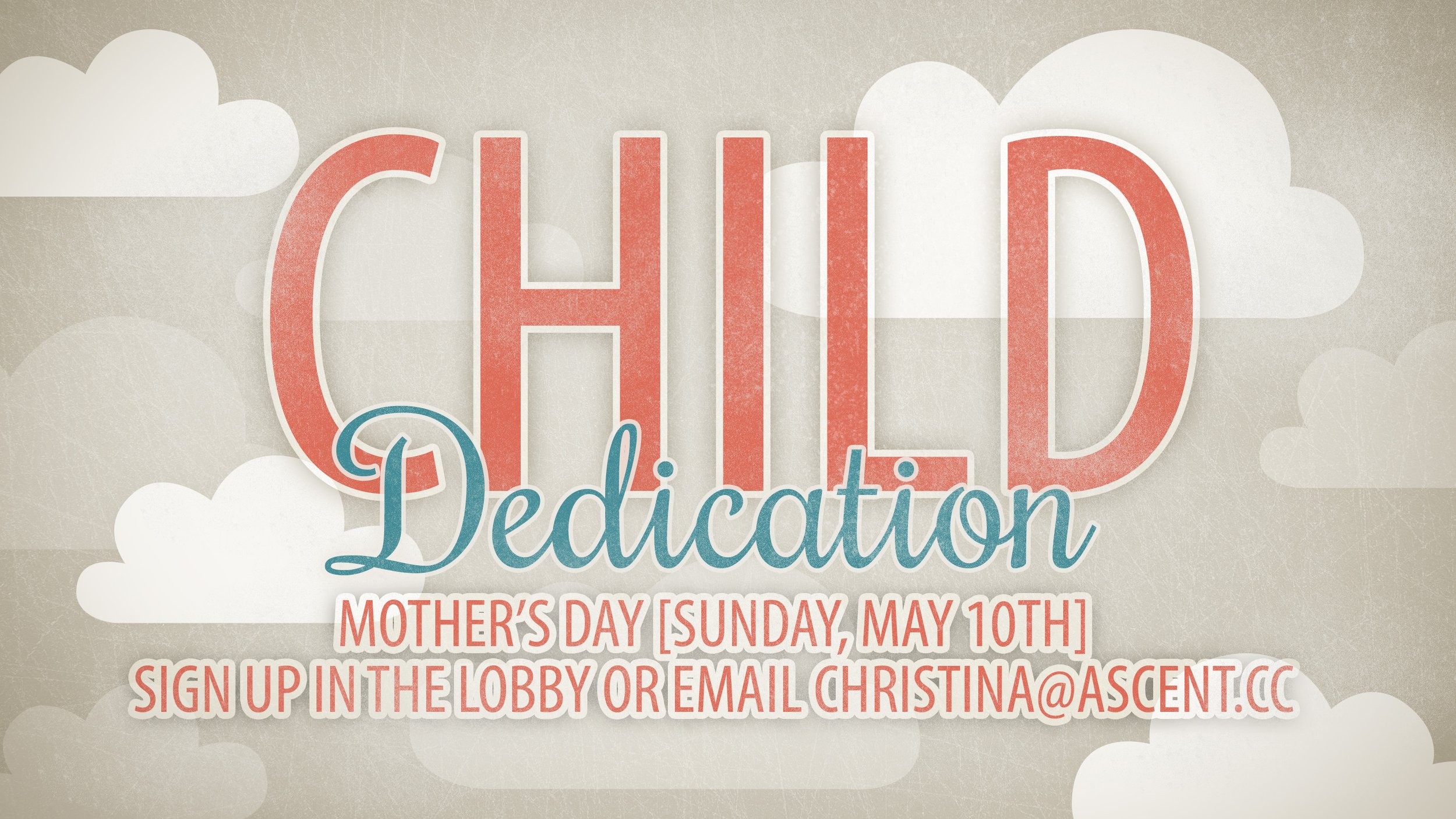 Child Dedications
