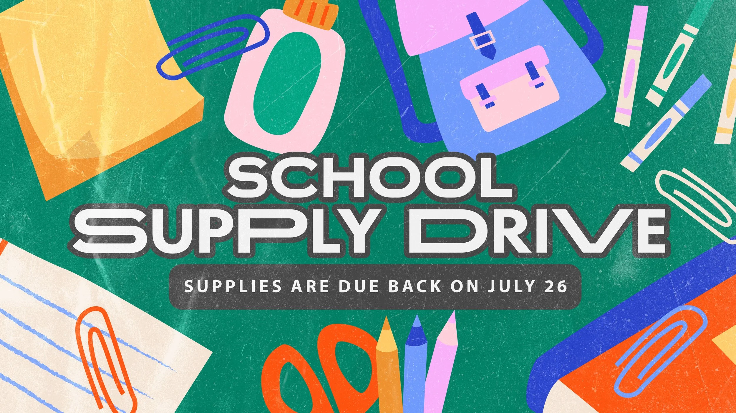School Supply Drive