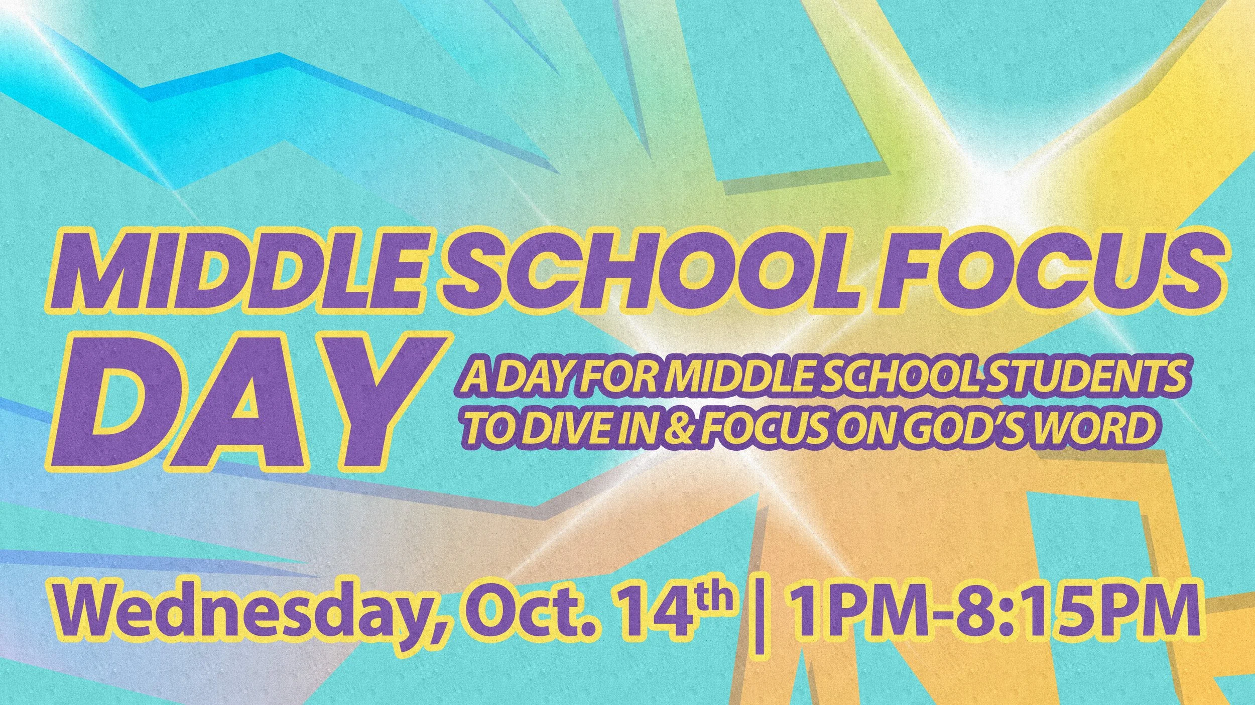 Middle School Focus Day
