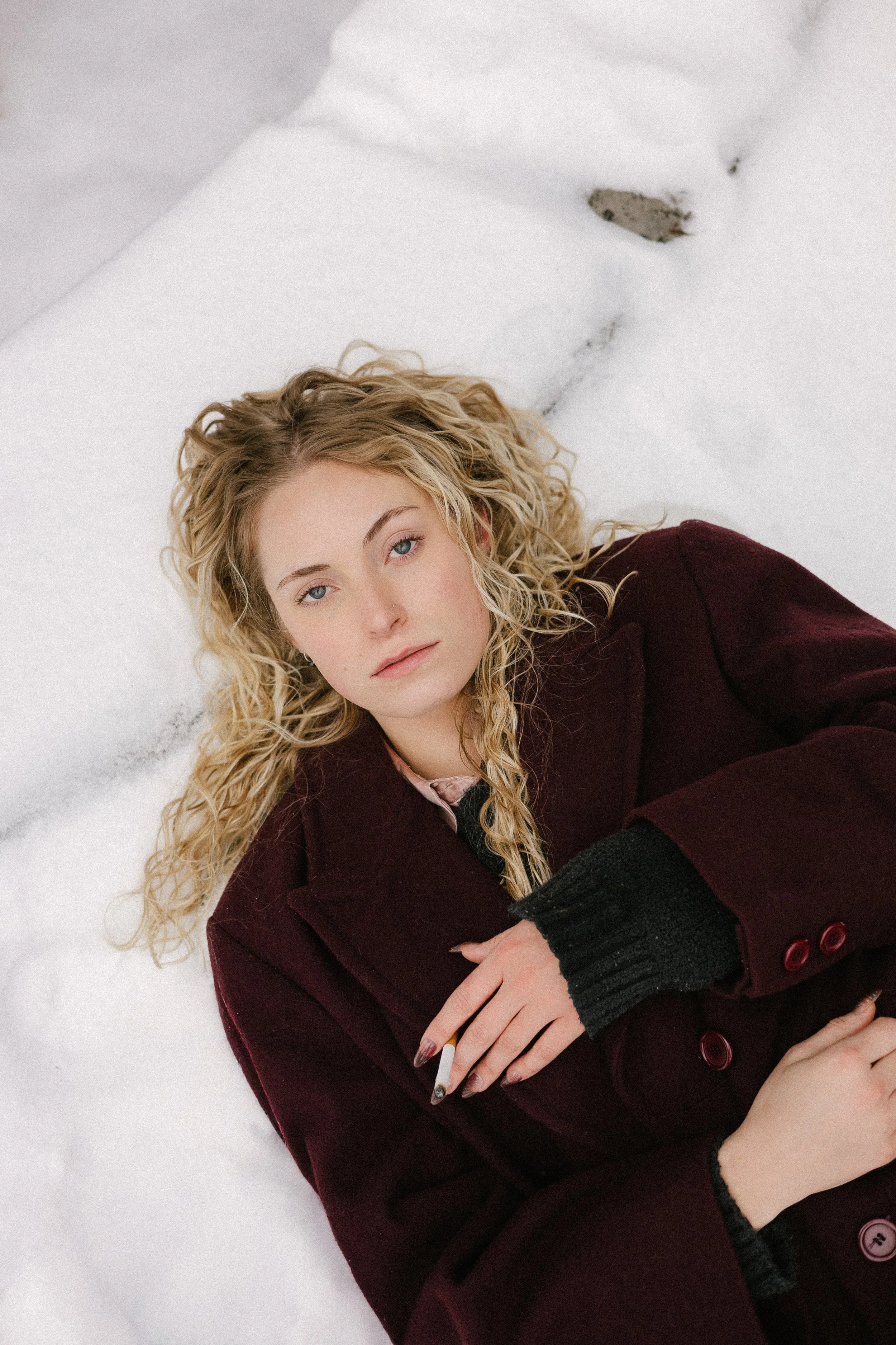 Twin Peaks inspired shoot - Photographer: Erin McConell; Model: Indria Marie 