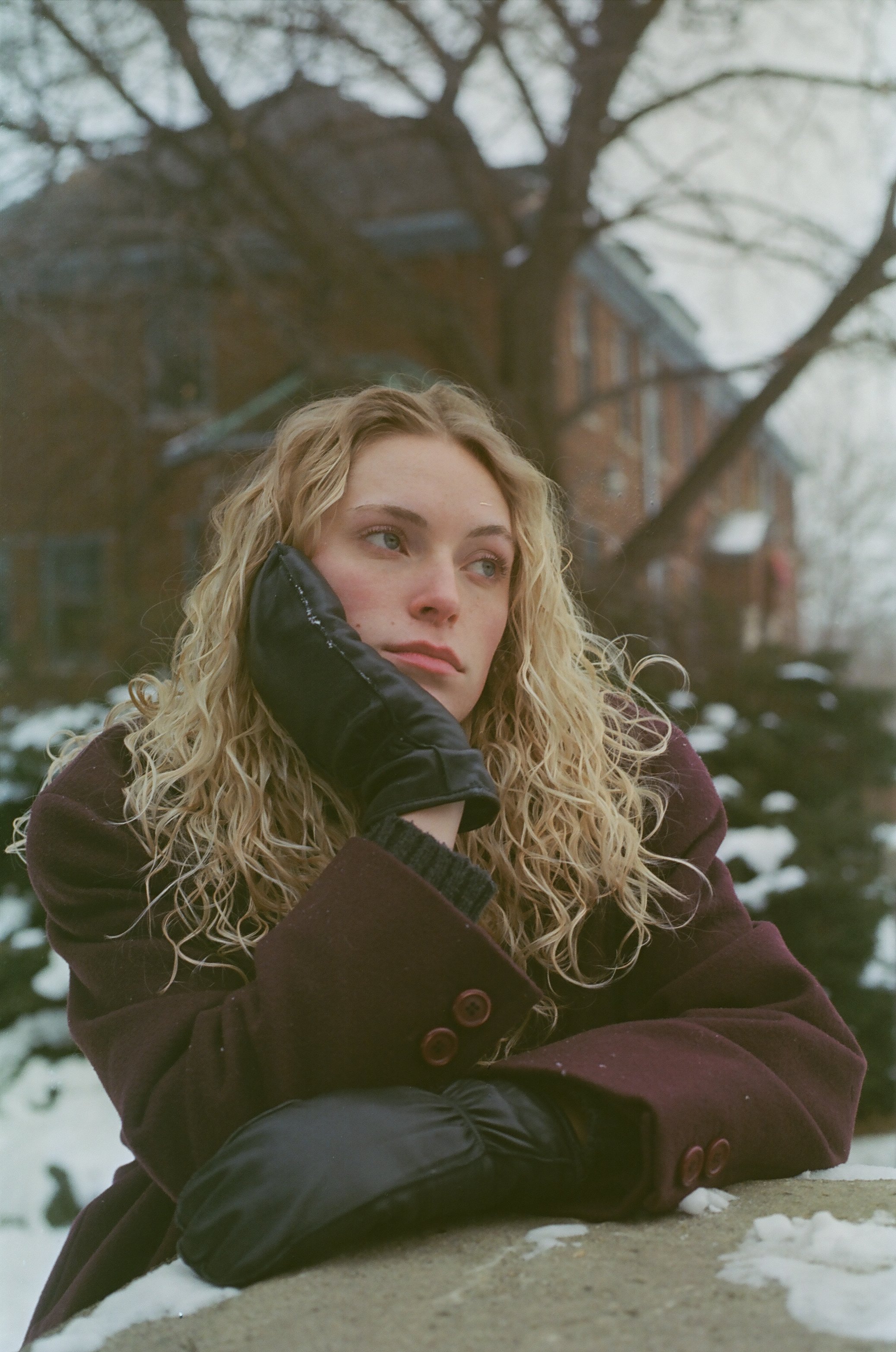 Twin Peaks inspired shoot - Photographer: Erin McConell; Model: Indria Marie 