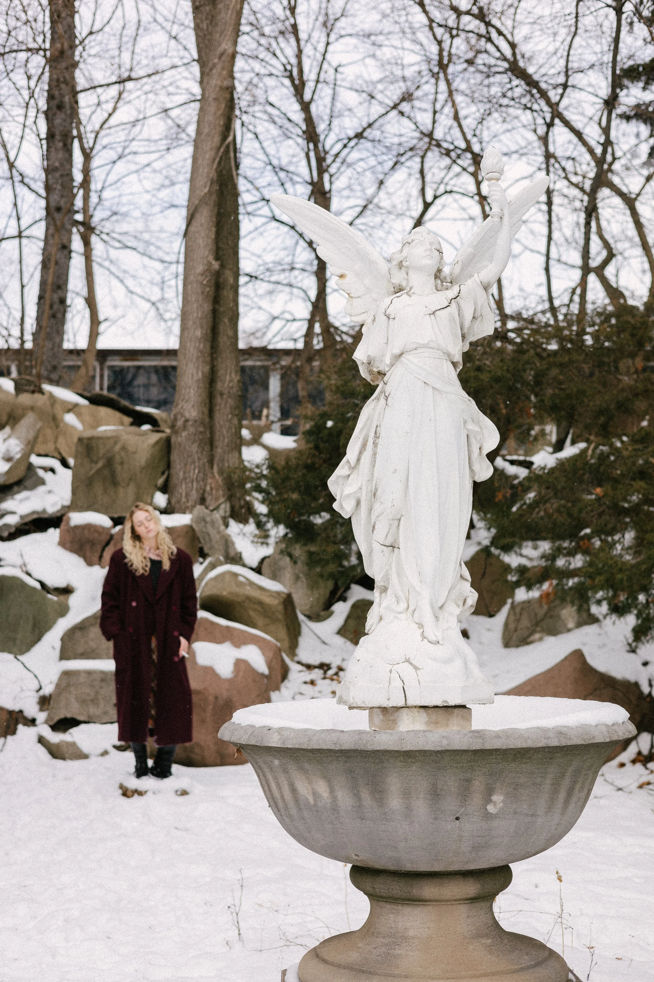 Twin Peaks inspired shoot - Photographer: Erin McConell; Model: Indria Marie 