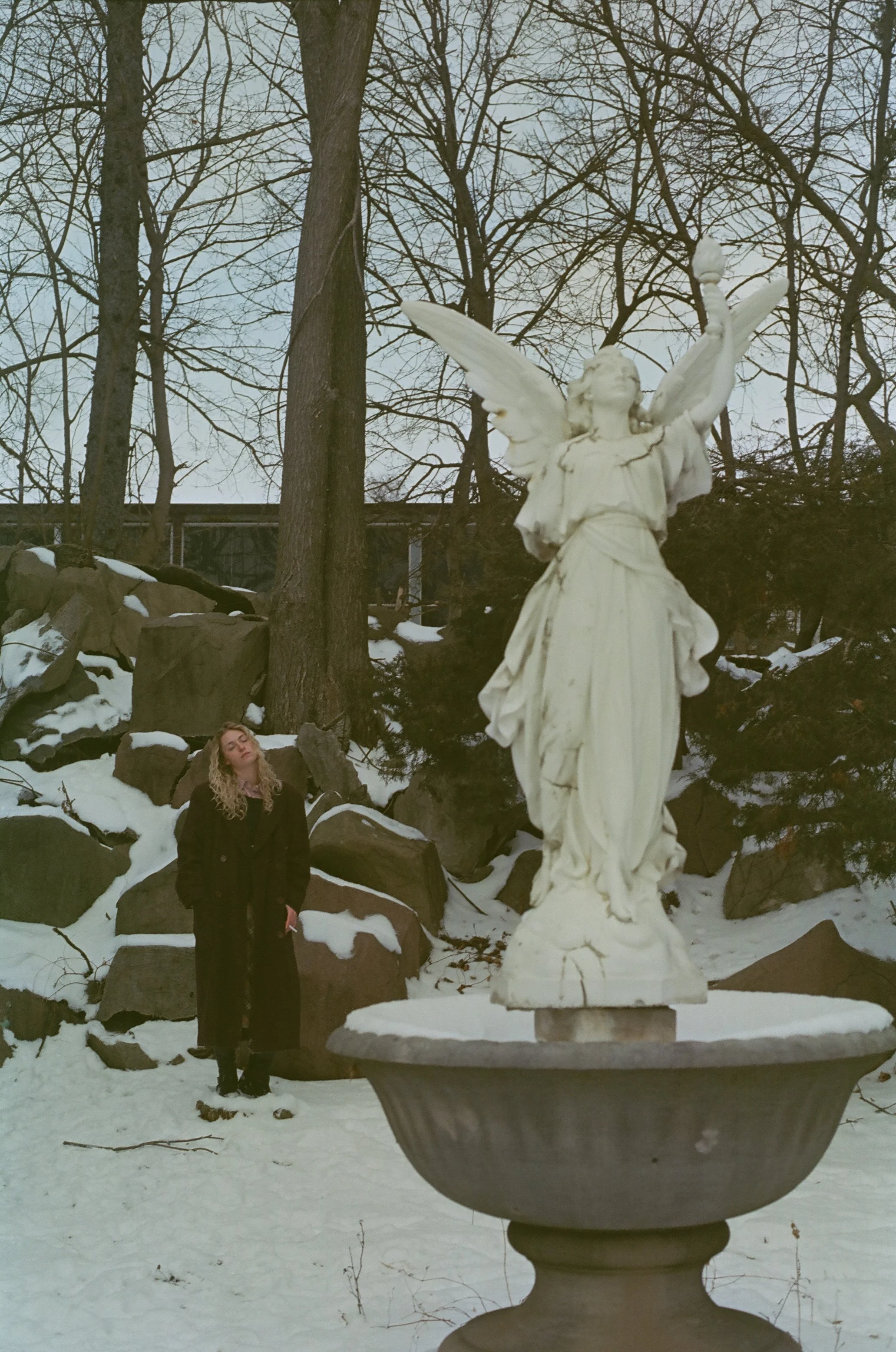 Twin Peaks inspired shoot - Photographer: Erin McConell; Model: Indria Marie 