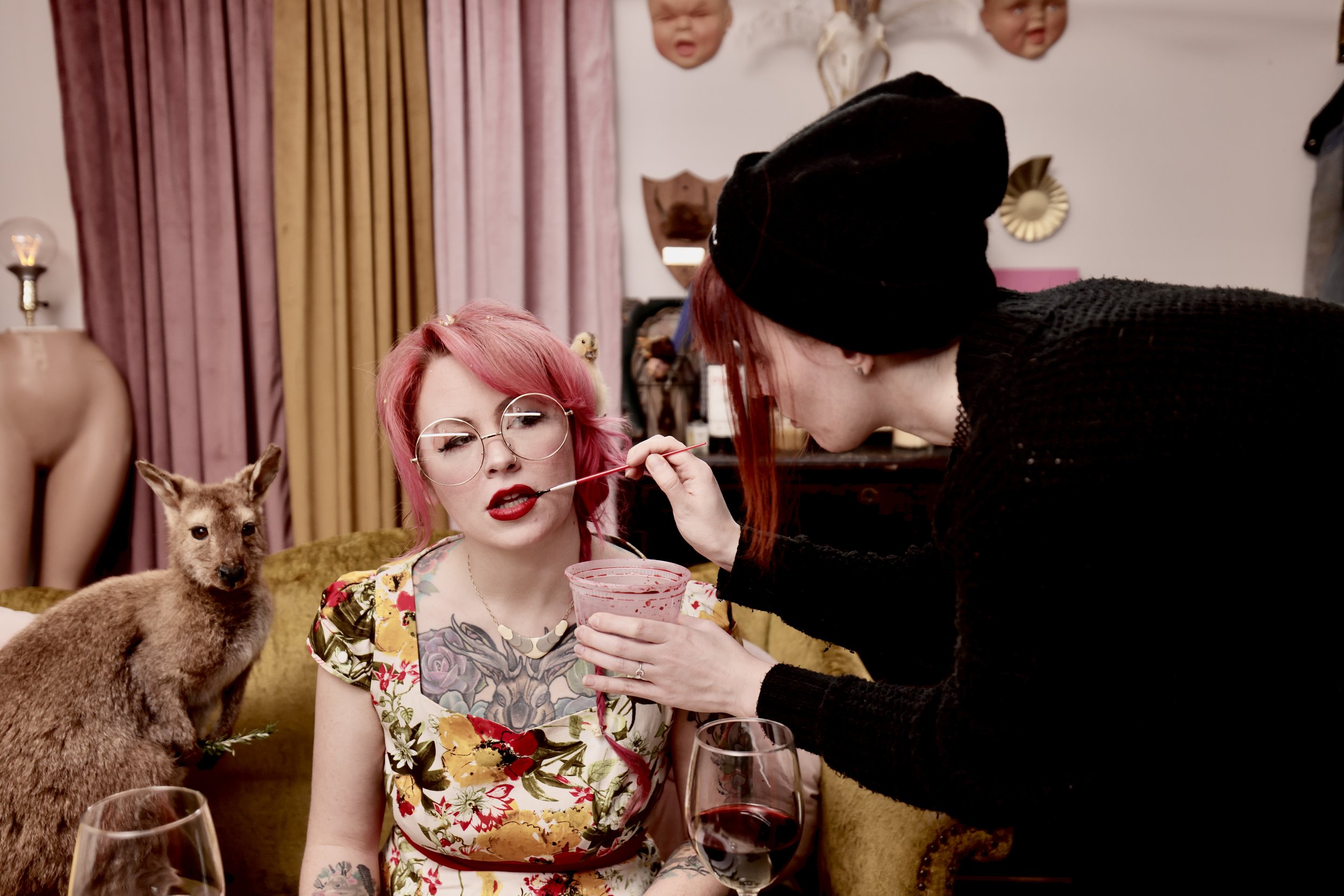 MUA/Stylist. Branded Photoshoot for Motor City Color Melt, 2023