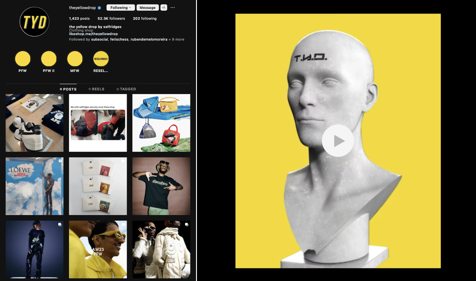 Selfridges - TYD