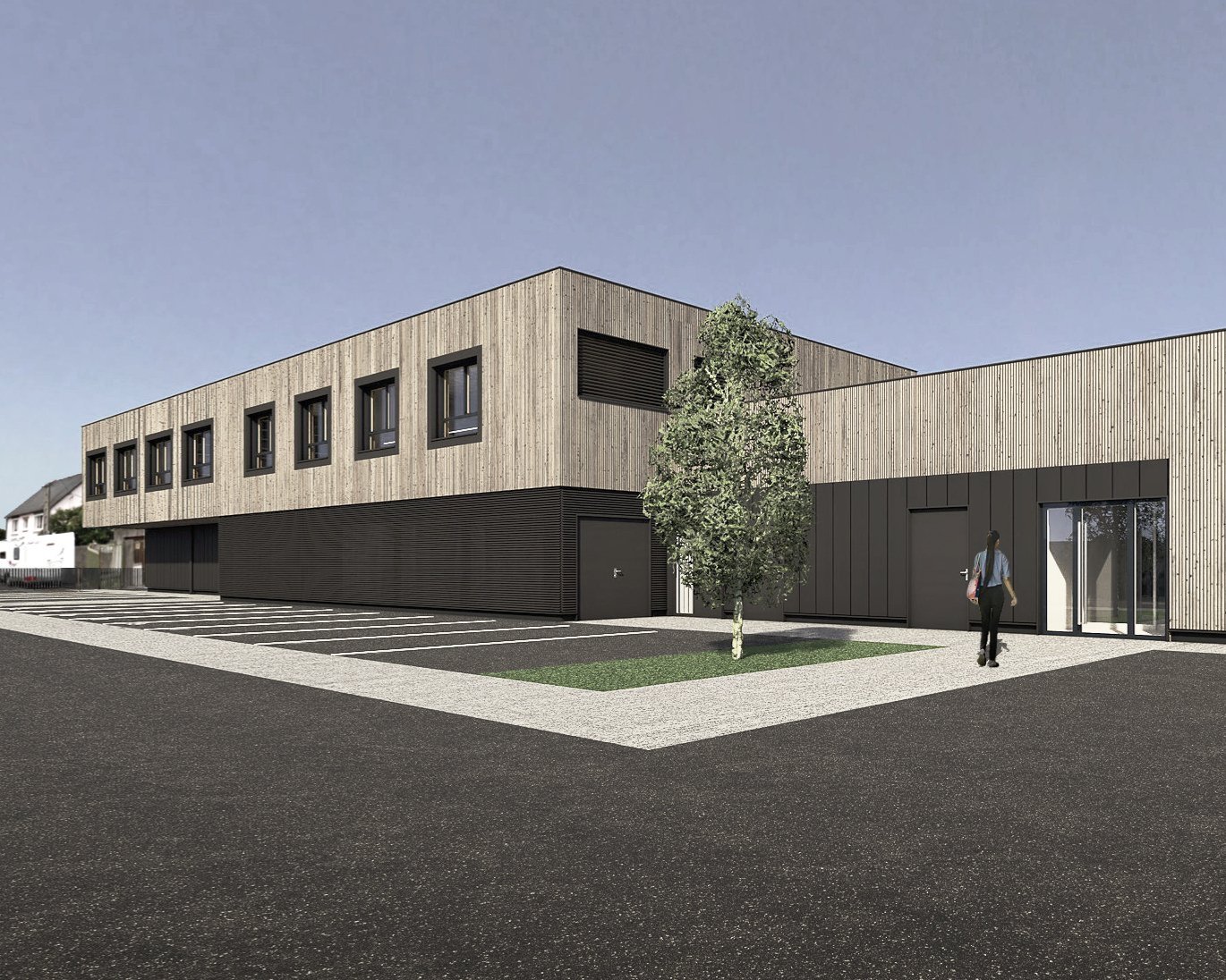 Construction d’un établissement de santé, bureaux - Guingamp