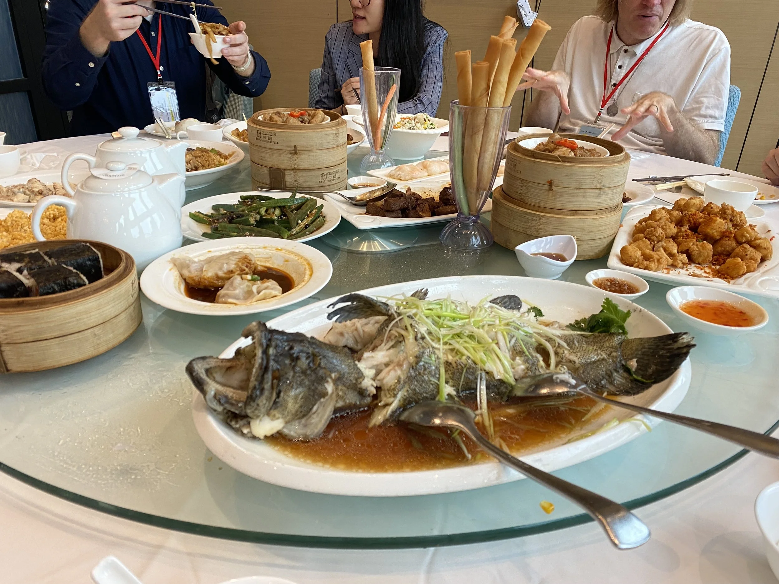 Lunch at the Cantonese restaurant Prince