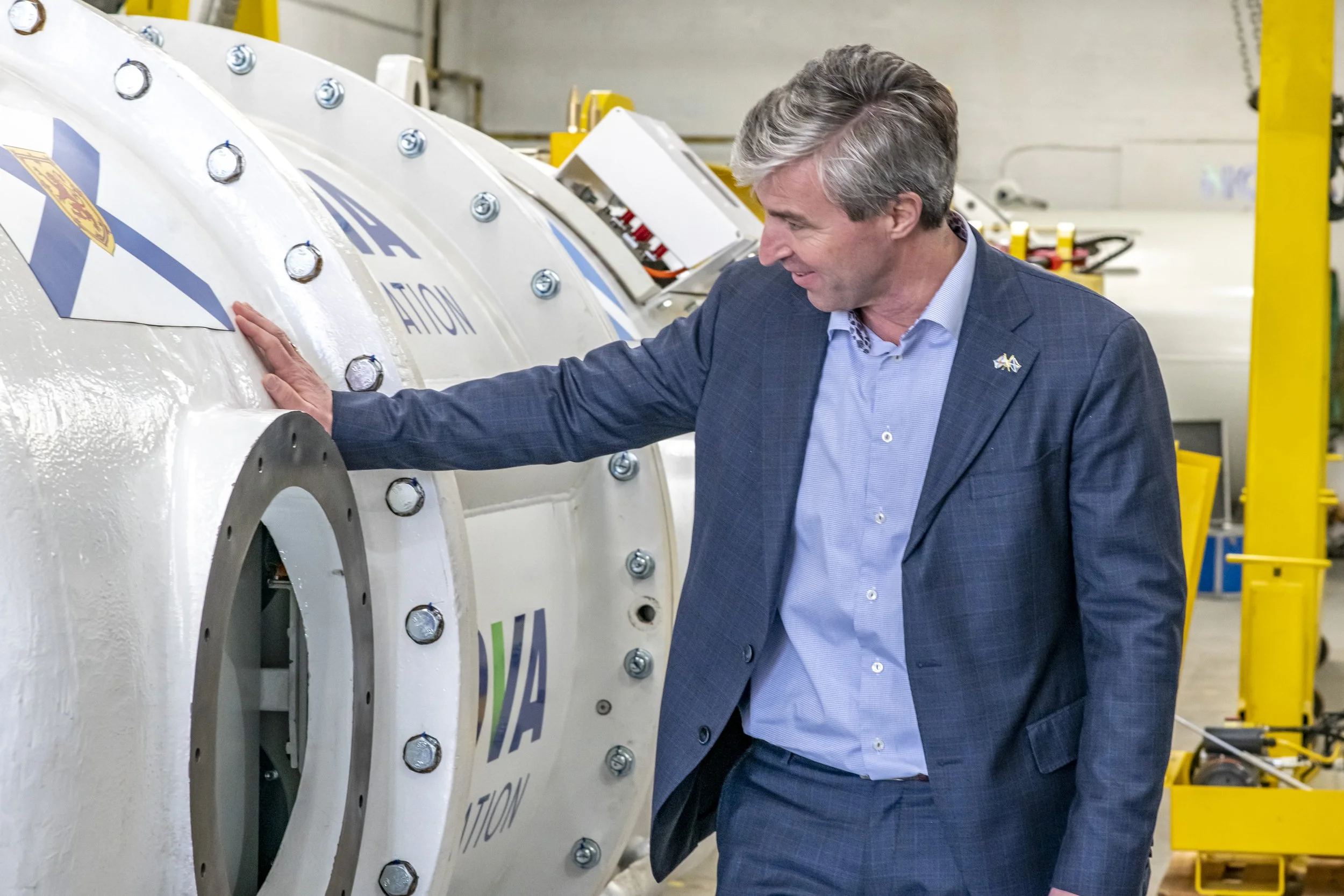 Nova Scotia's Premier Visits Nova 