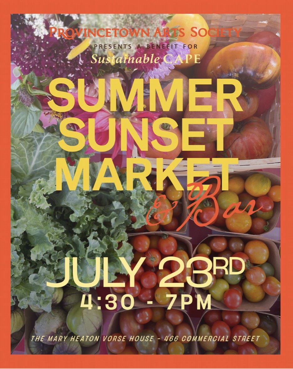 Summer Sunset Market poster July 23