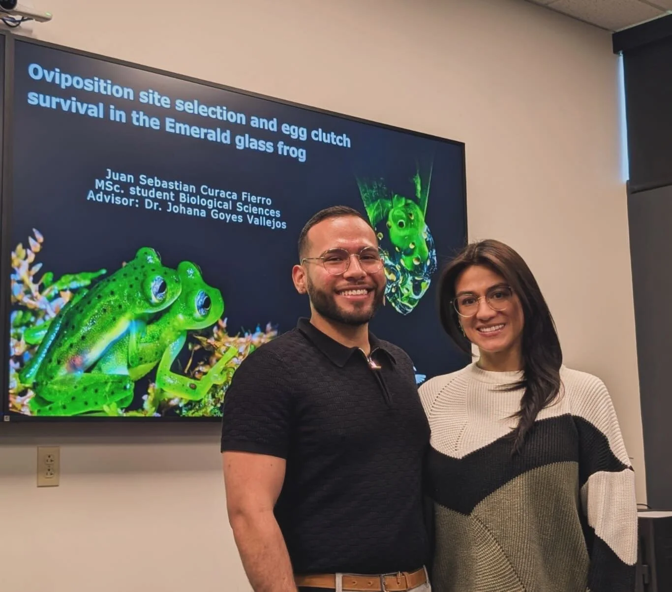 Another tadpole reached hatching competency 🐸🎓🍾
Congratulations, Sebastian, on defending your M.Sc. thesis!