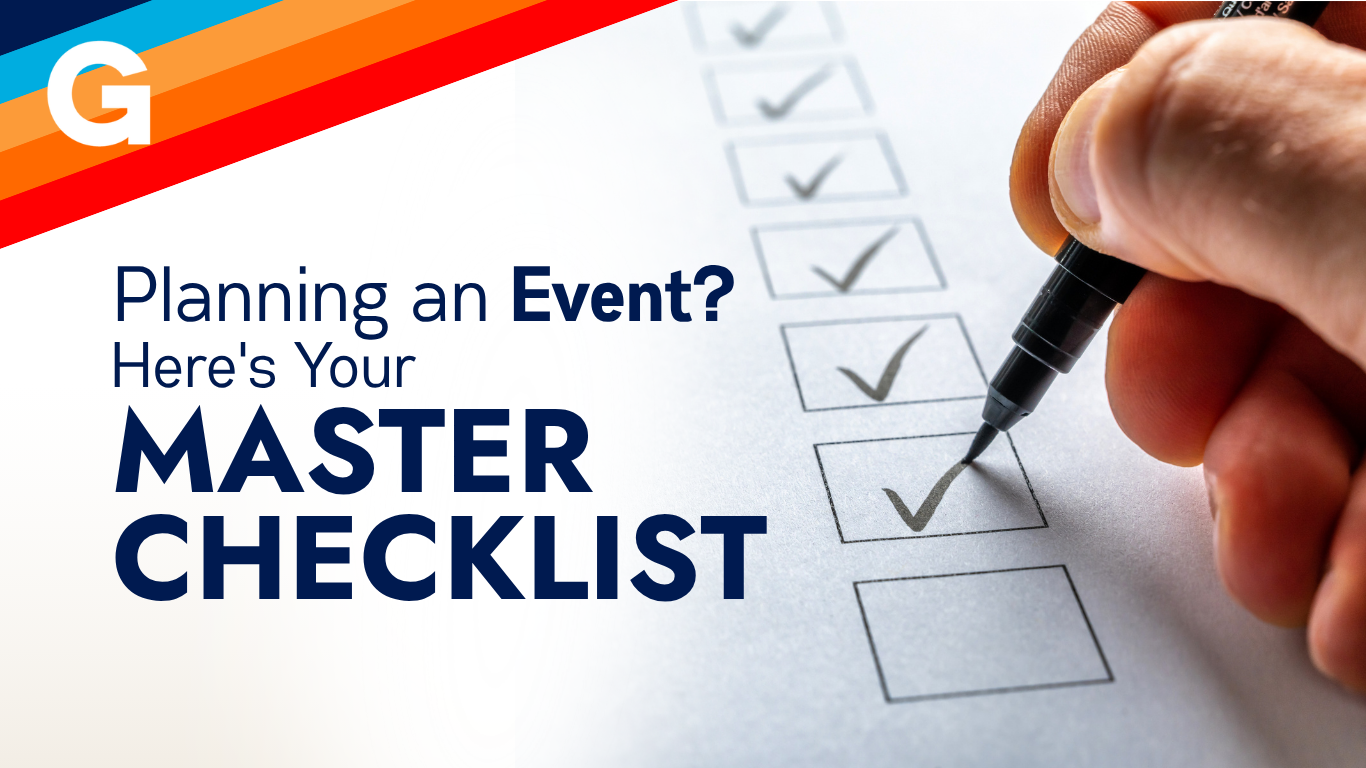 Planning an Event? Here's Your Master Checklist&nbsp;