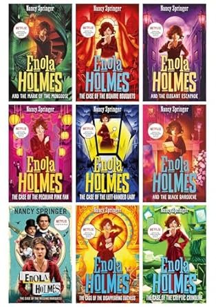 Enola Holmes x 9 Bookset
