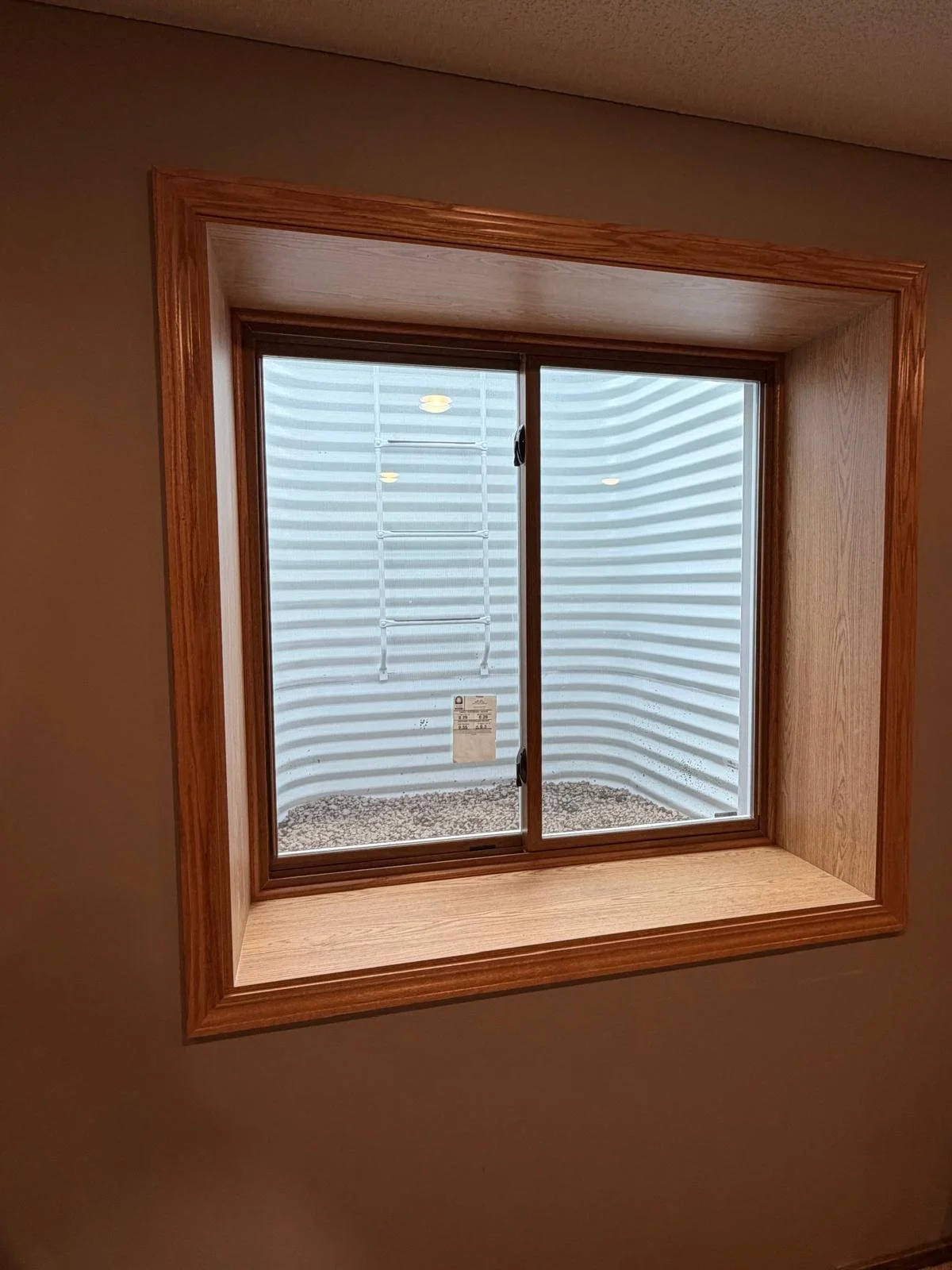 Bloomington, MN- 50" x 48" Egress Window Inside