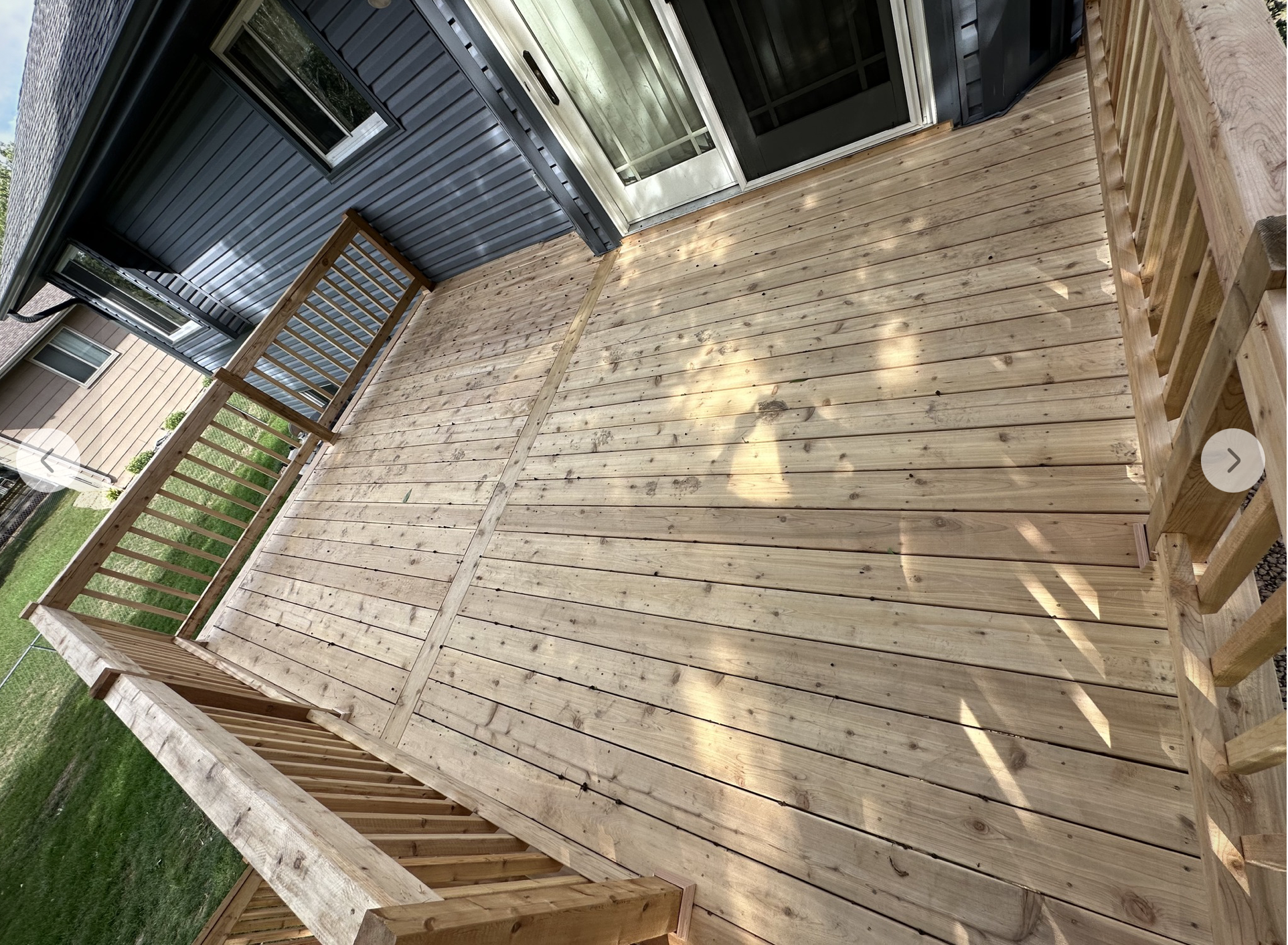Champlin, MN-17' x 12' Cedar Wood Decking