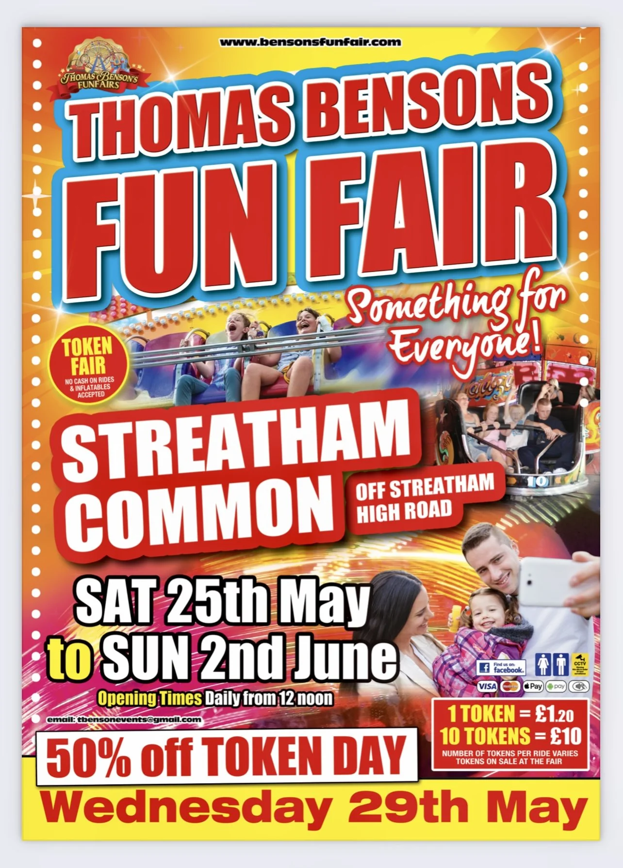 STREATHAM COMMON — Bensons Funfair