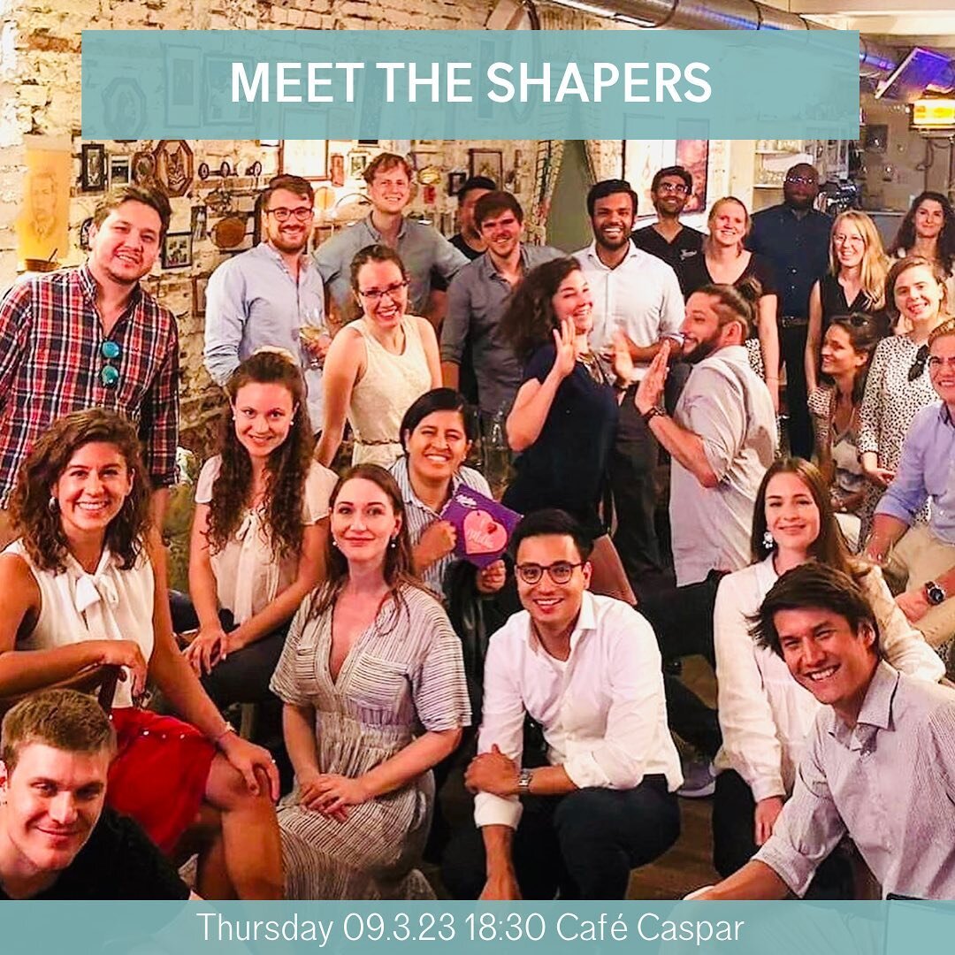meet the shapers! 

Are you interested in joining the Global Shapers Vienna Hub or just finding out more about our projects, initiatives, members and alumni? Then feel free to come by on March 9th! There will be a few games, some speed dating and a f