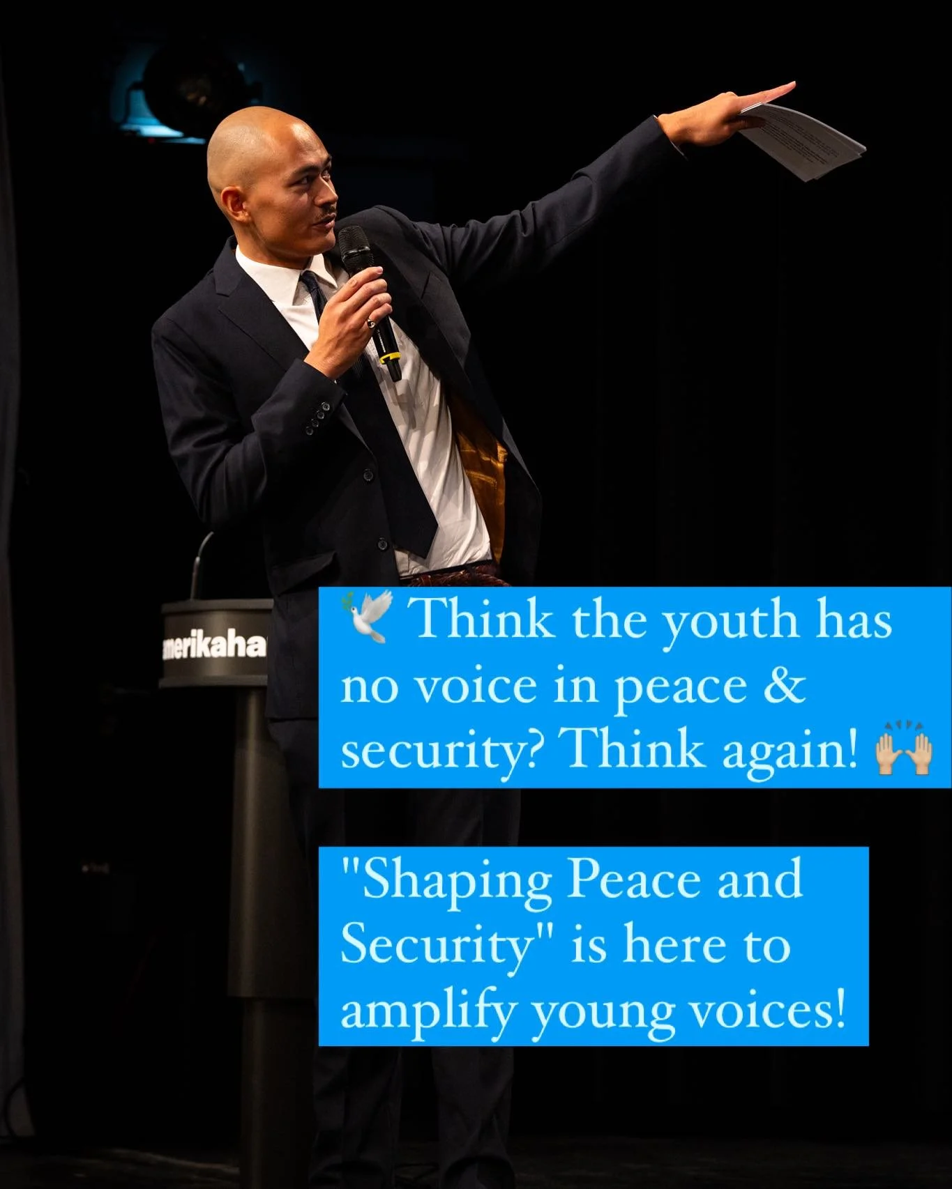 Young people are too often left out of peace and security discussions. It&rsquo;s time to change that! 🚀 Here are key insights from our survey at MSC. 📢 #ShapingPeace #YouthVoicesMatter
📸 Photographer of 1, 3, &amp; 4: @hallofabuu
@globalshapershe