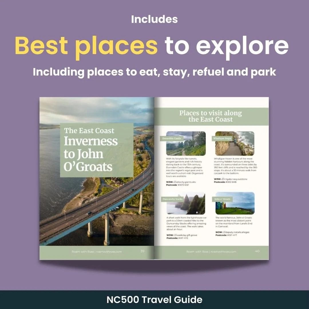 Nc500 roam with ross Scotland blog