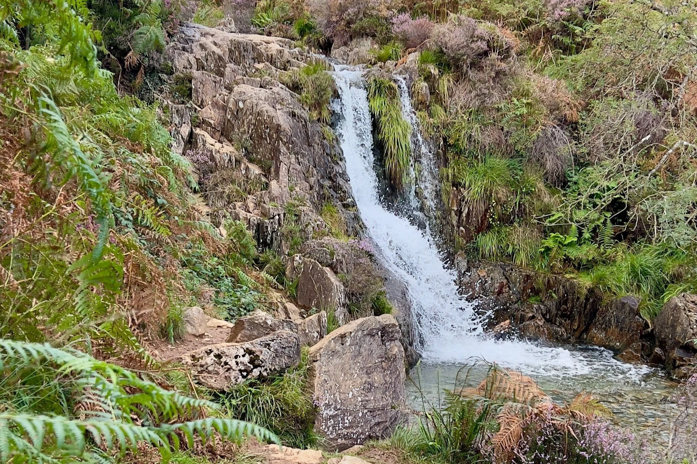 Snowdonia hidden plunge pool