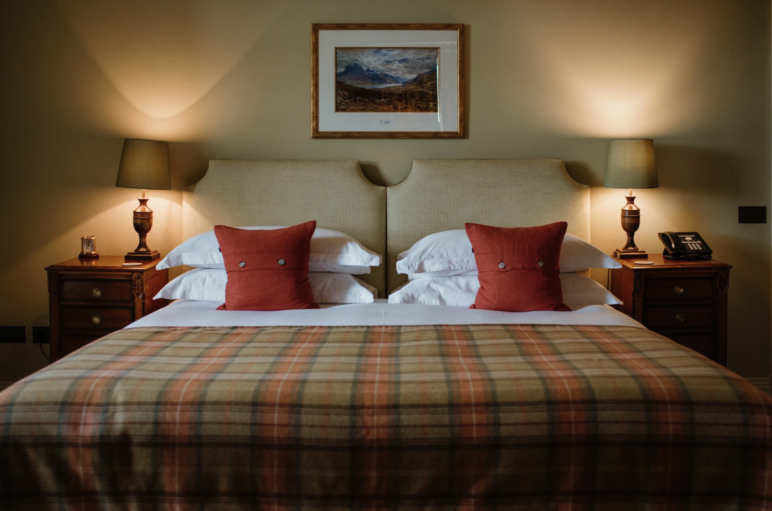 Bed in Links House Royal Dornoch