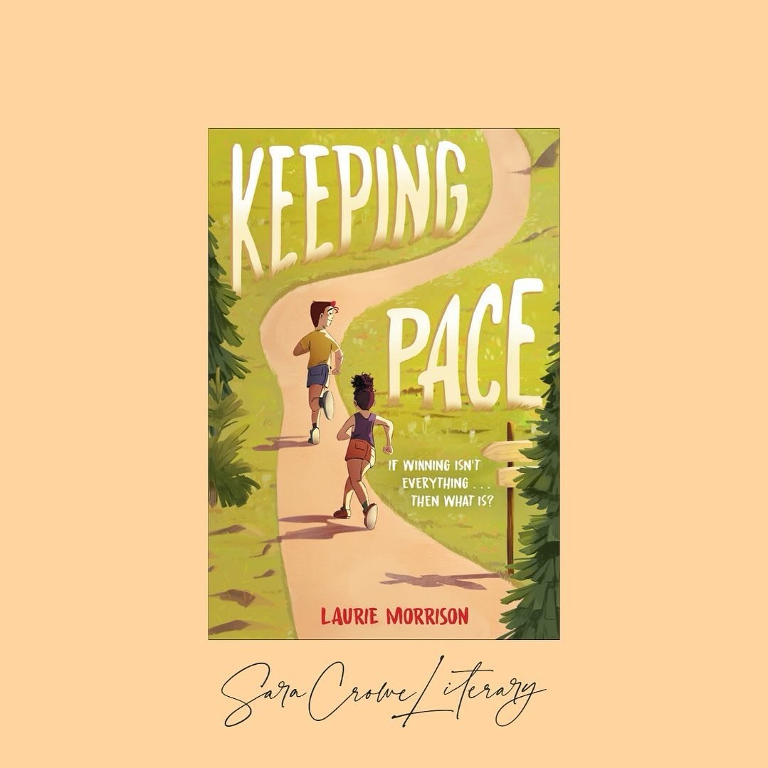 @laurielmorrison &lsquo;s new middle grade, KEEPING PACE, is out today! Friends become rivals in this authentic, touching novel about redefining self-worth and what it means to win. 

&quot;This well-paced novel is a balm for readers who may be strug