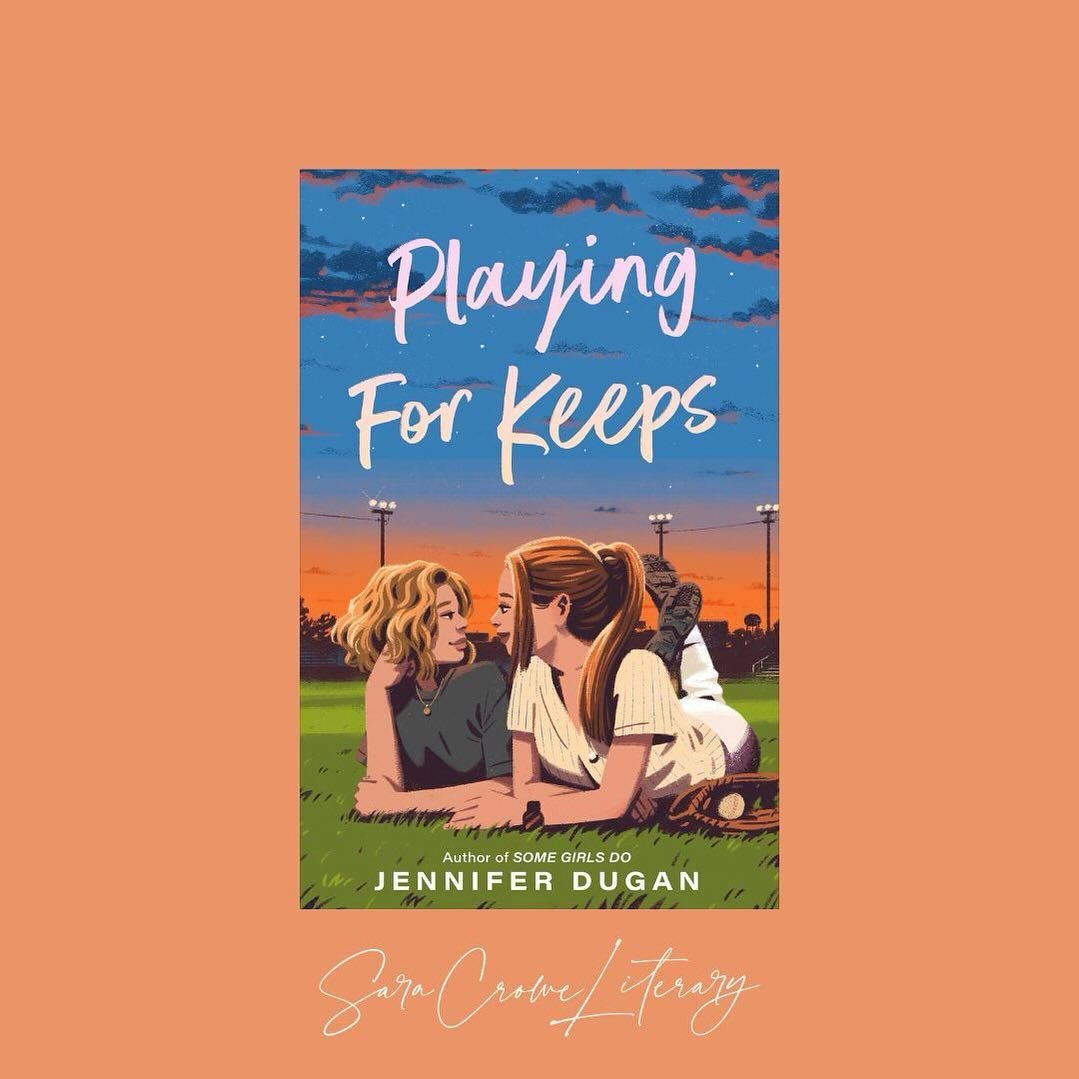 ⚾️💕⚾️ @jl_dugan 's&nbsp;sapphic enemies-to-lovers, baseball-themed romance PLAYING FOR KEEPS is here! 🎉🎉🎉 &nbsp;As Ivy and June move from snarky banter on the field to swoony moments in secret, each must decide how hard she is willing to fight fo