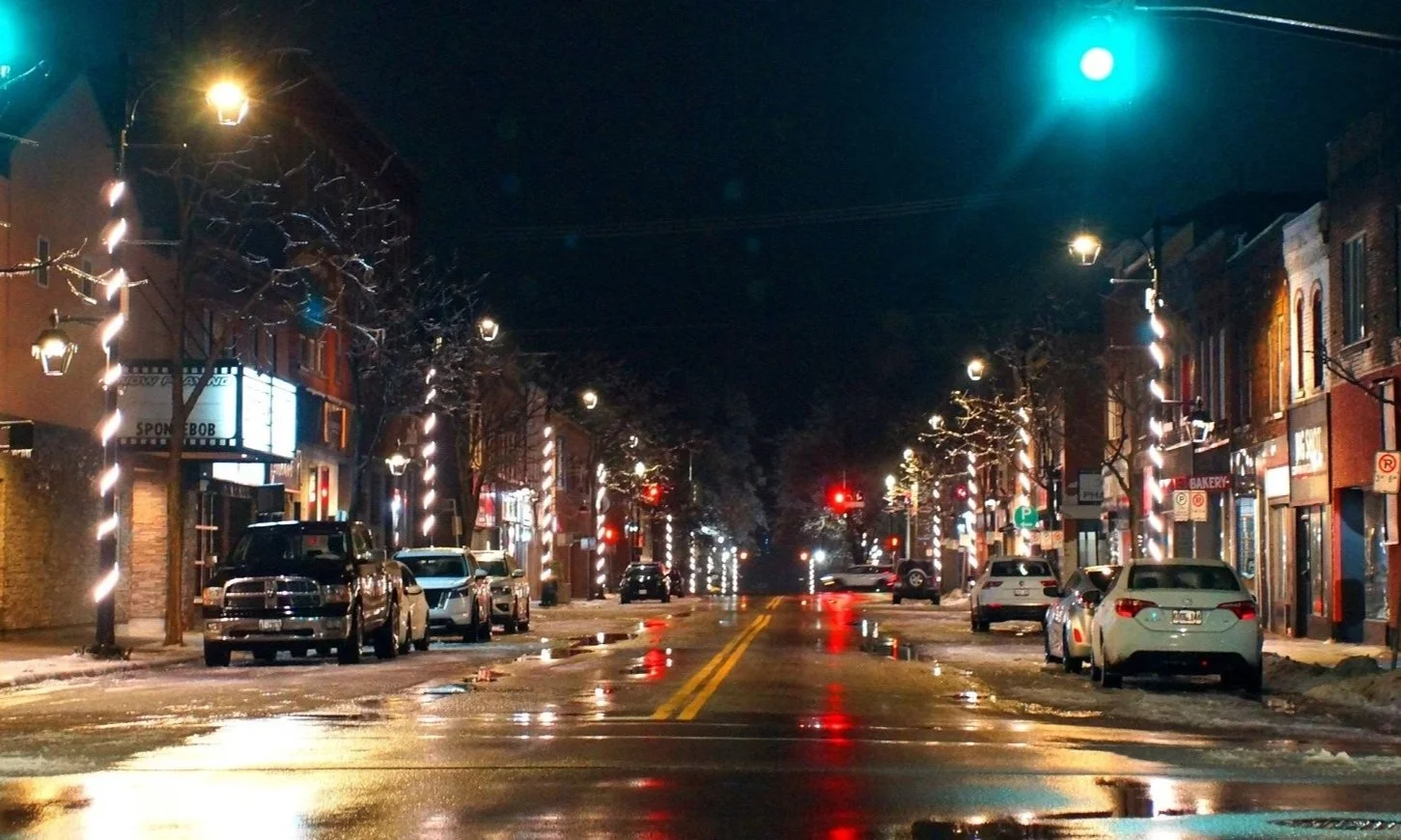 Zortech LED Illuminates Downtown Simcoe with New Light Pole Rope Lights