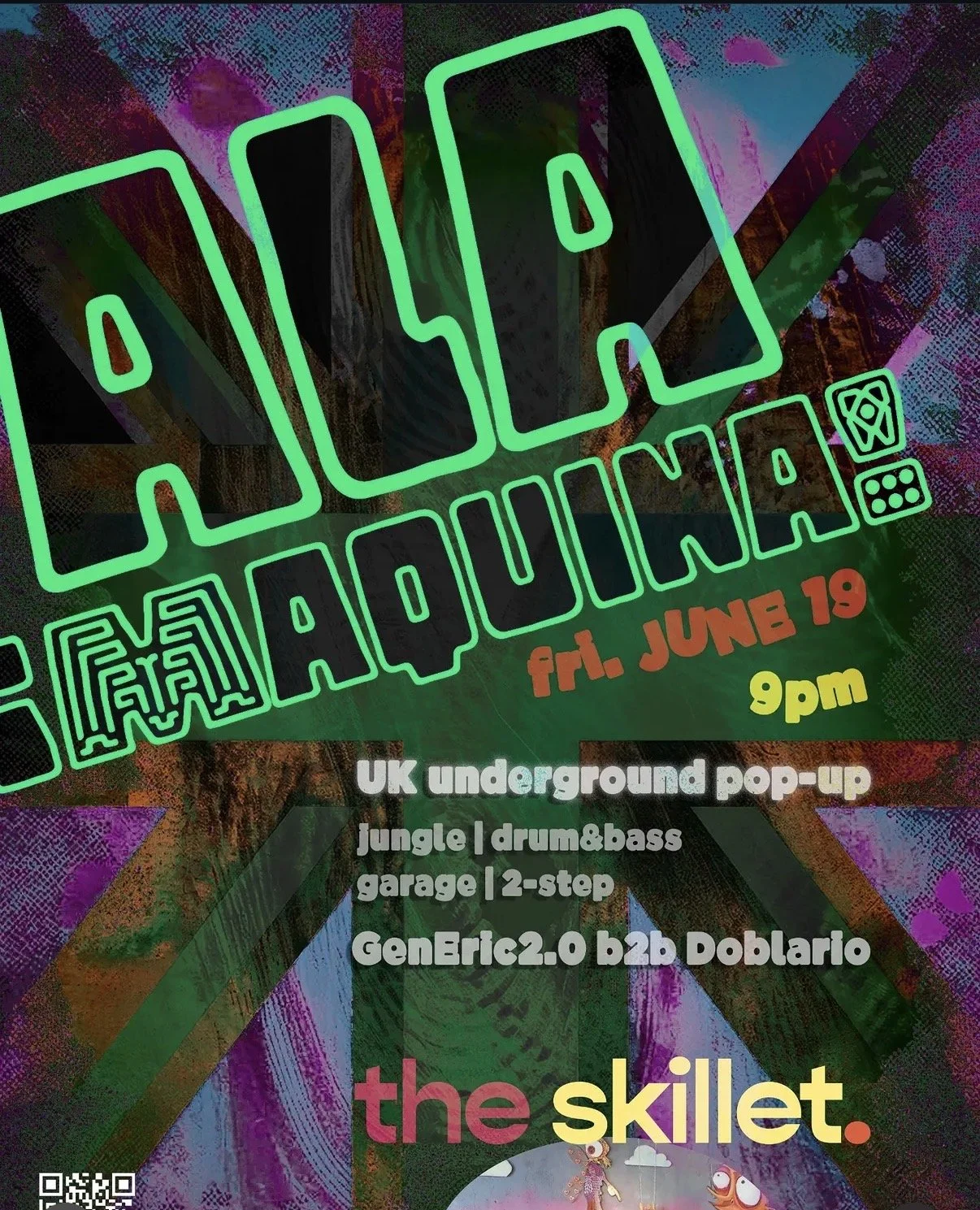 À la Máquina! UK Underground Pop-Up Rave