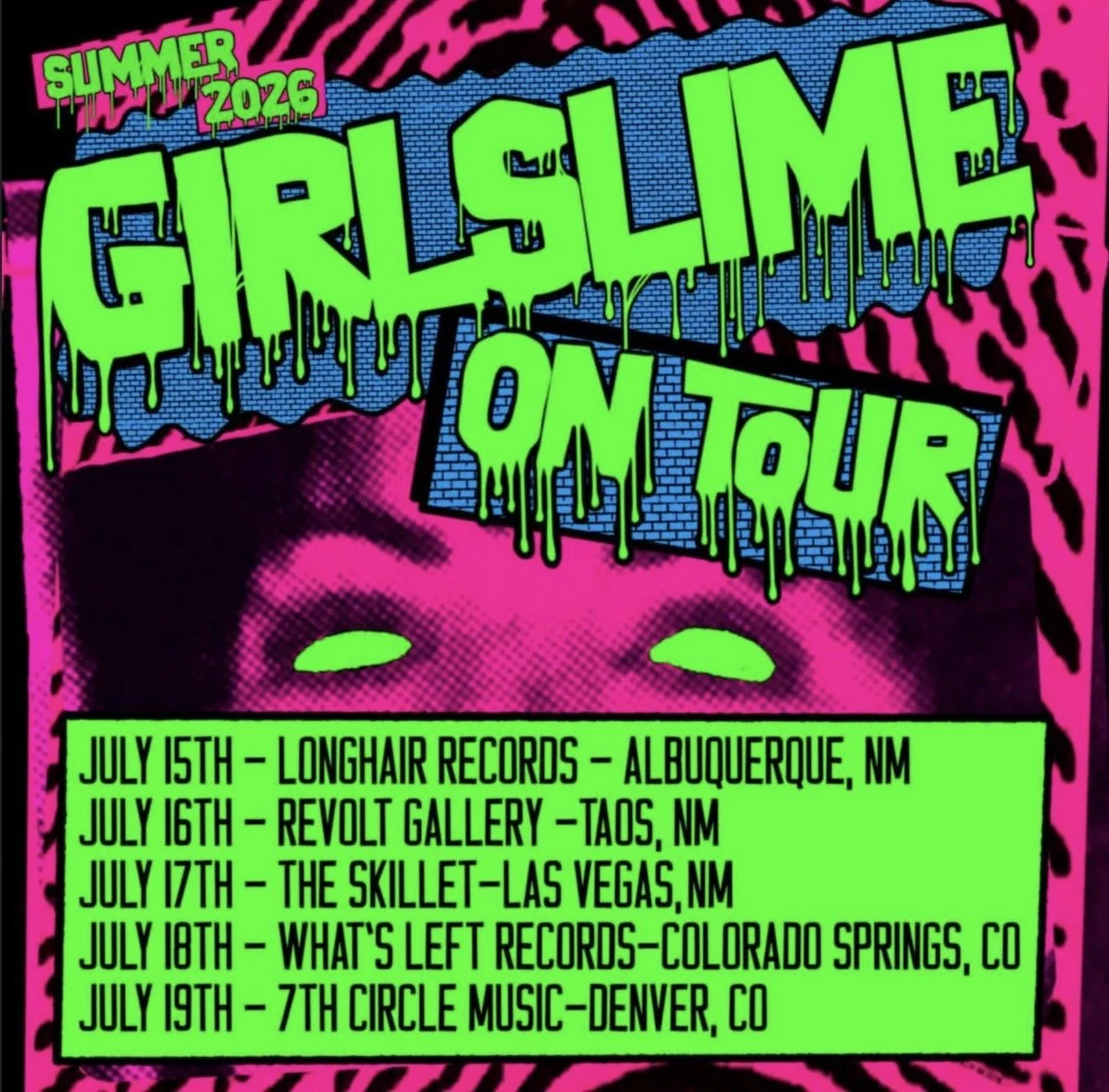 Girlslime Summer Tour