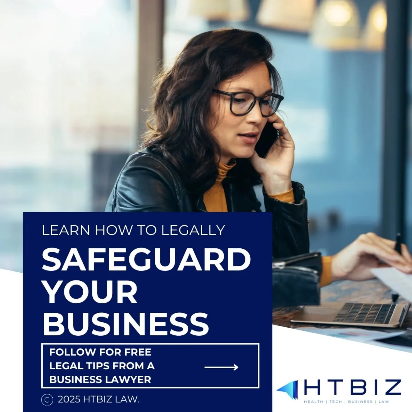 How to Safeguard Your Business

You've built your brand, designed a killer website, and you're ready to take over the internet. But is your website legally ready to protect your business?

Follow us to learn from a business lawyer how to:

🔹Get Your