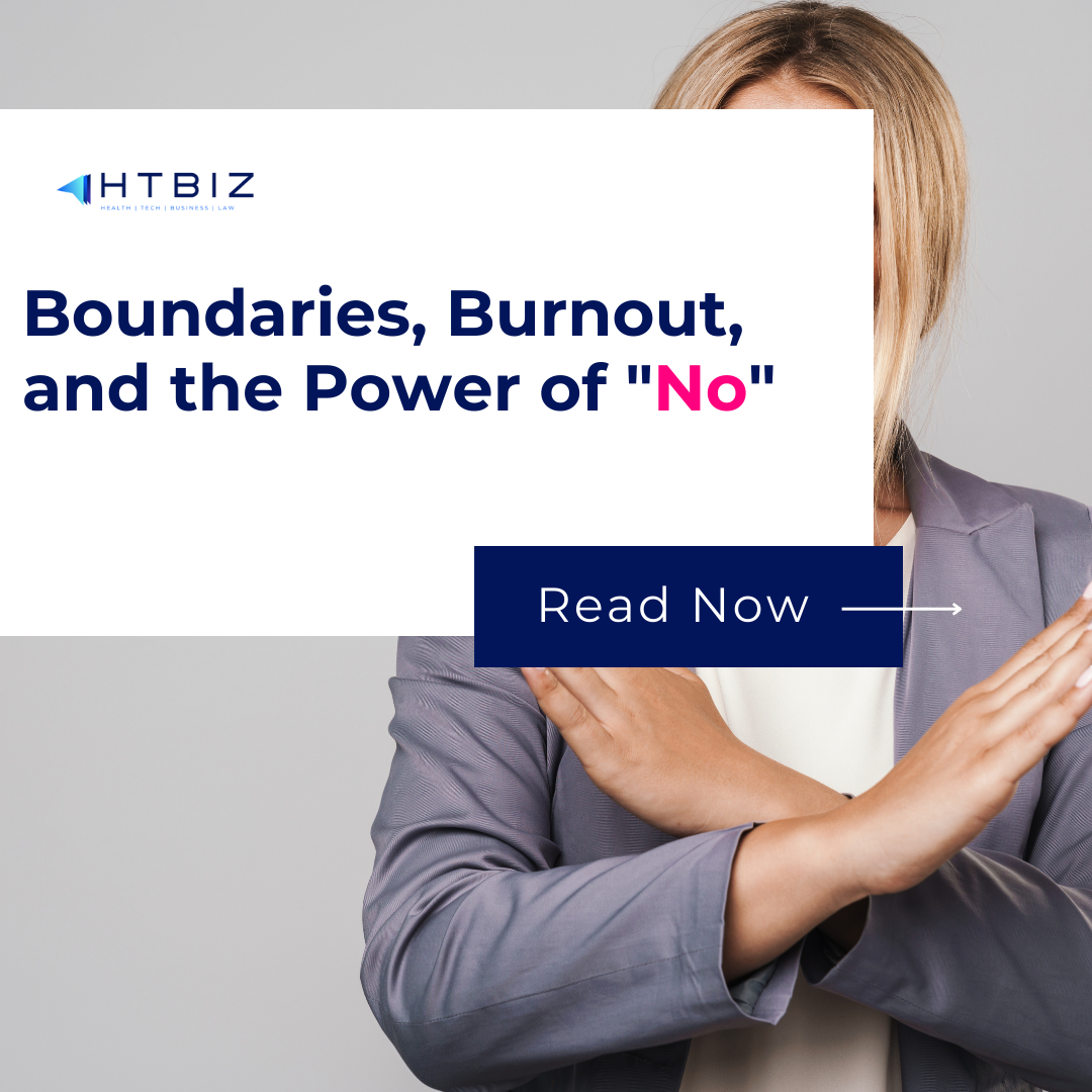Boundaries, Burnout, and the Power of "No"