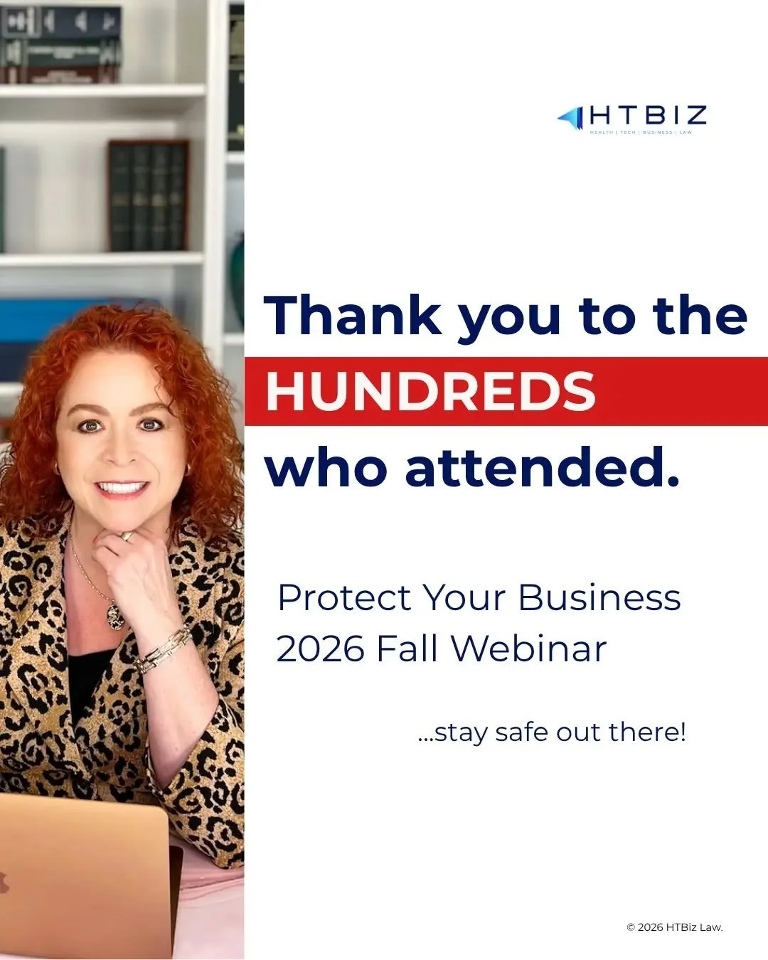 Thank you to the hundreds of small business owners who attended Protect Your Business, showing up live over two days to learn how to protect what they are building.

Watching that many of you carve out time to dig into the parts of business ownership